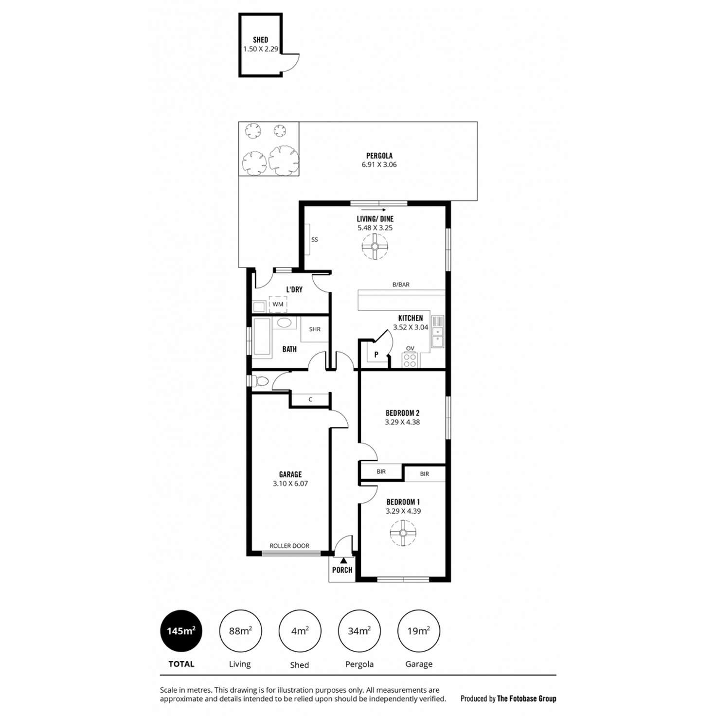 Floorplan of Homely house listing, 19a Herrings Lane, Happy Valley SA 5159