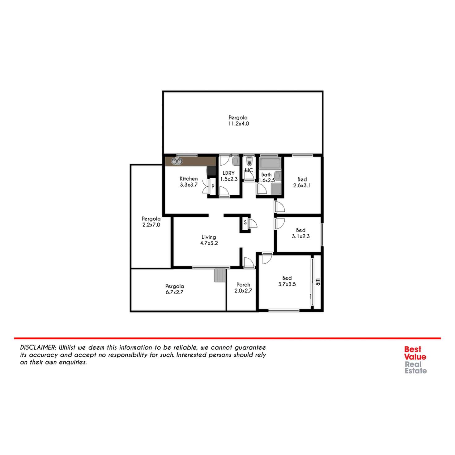 Floorplan of Homely house listing, 14 Mallory Street, Dean Park NSW 2761