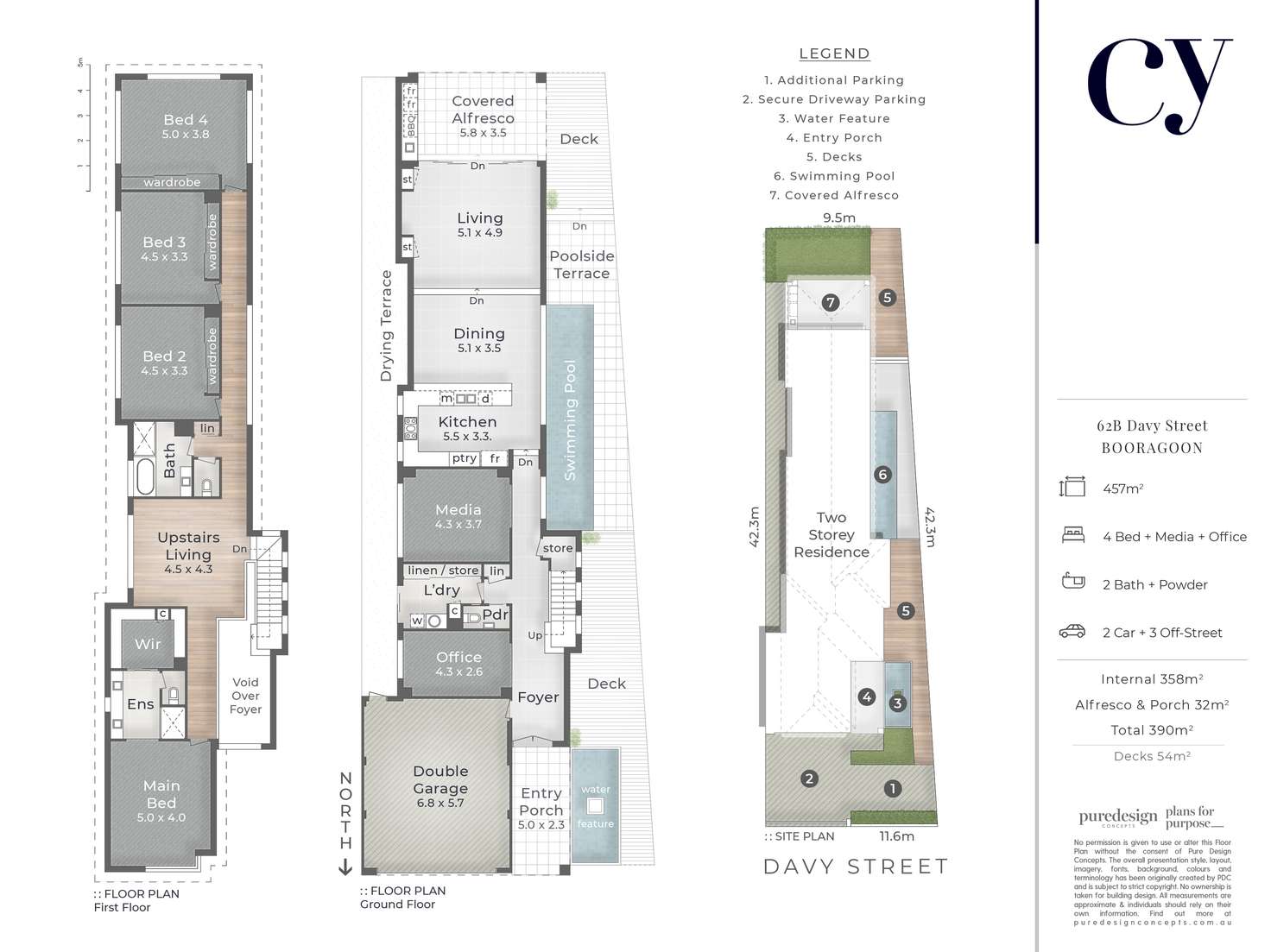 Floorplan of Homely house listing, 62B Davy Street, Booragoon WA 6154