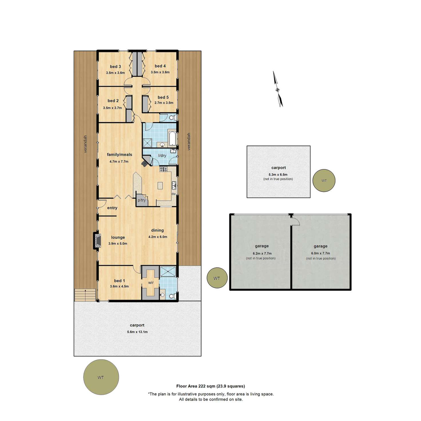 Floorplan of Homely house listing, 9a Doonaha Road, Cockatoo VIC 3781