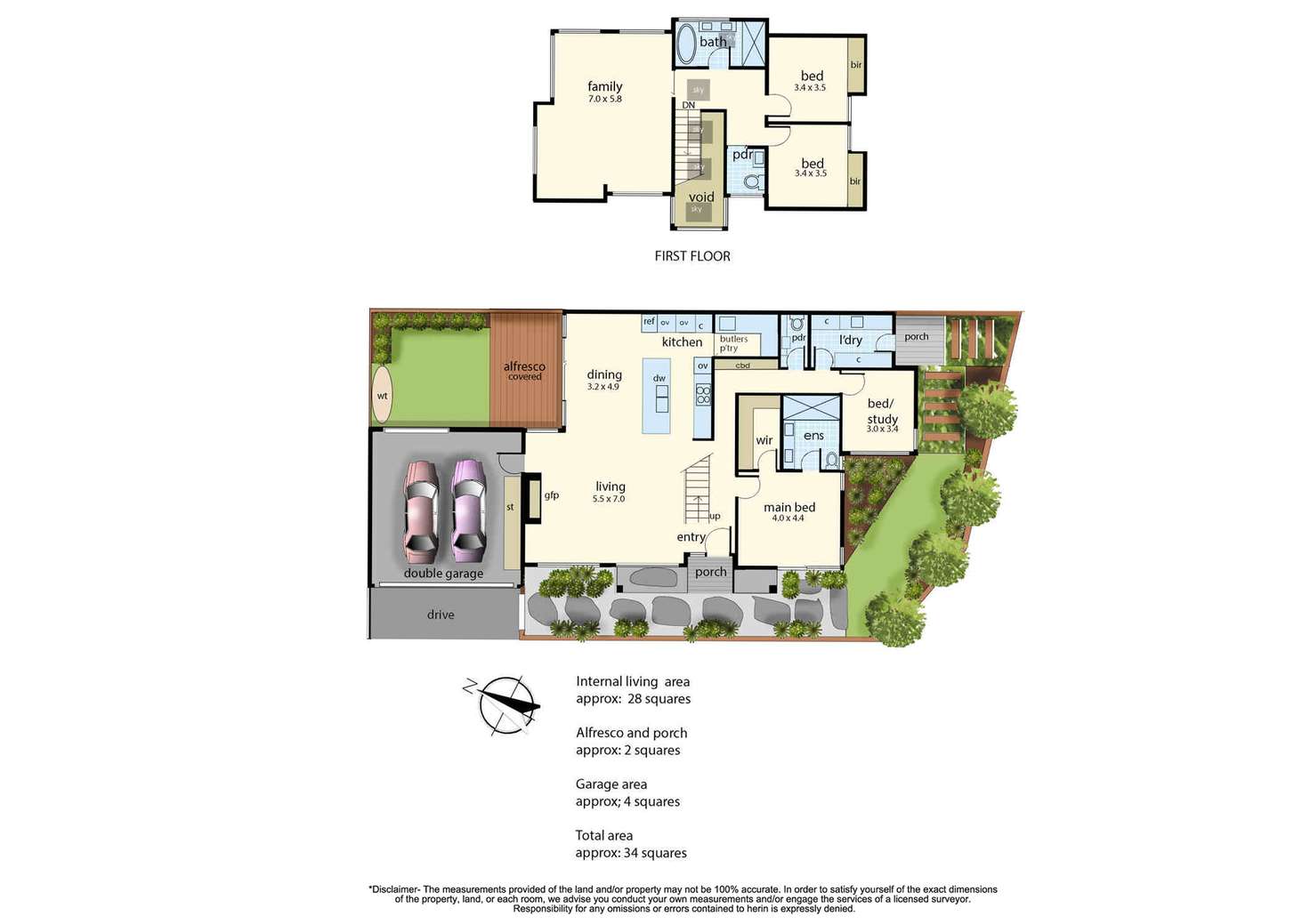 Floorplan of Homely house listing, 12 Drake Street, Mornington VIC 3931