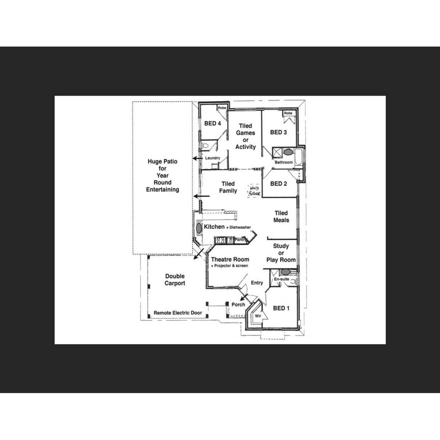 Floorplan of Homely house listing, 68 Waratah Boulevard, Canning Vale WA 6155