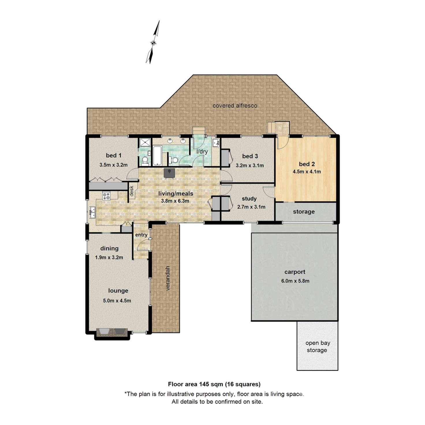 Floorplan of Homely house listing, 2 Joffre Parade, Cockatoo VIC 3781