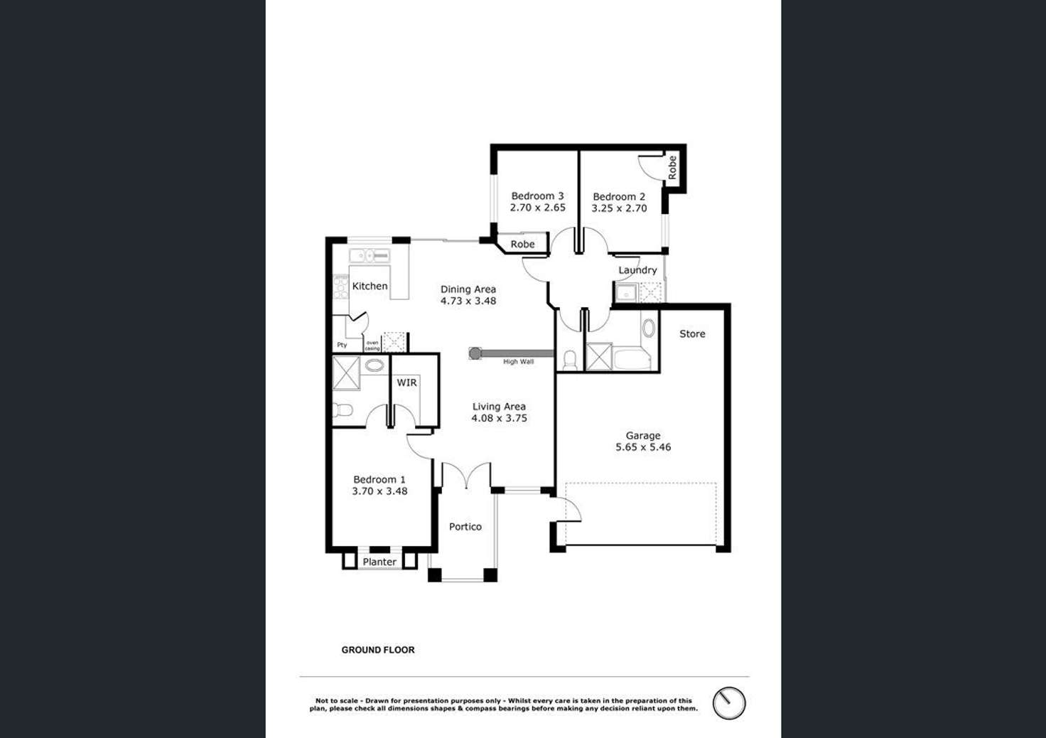 Floorplan of Homely villa listing, 2/152 Gwenyfred Road, Kensington WA 6151