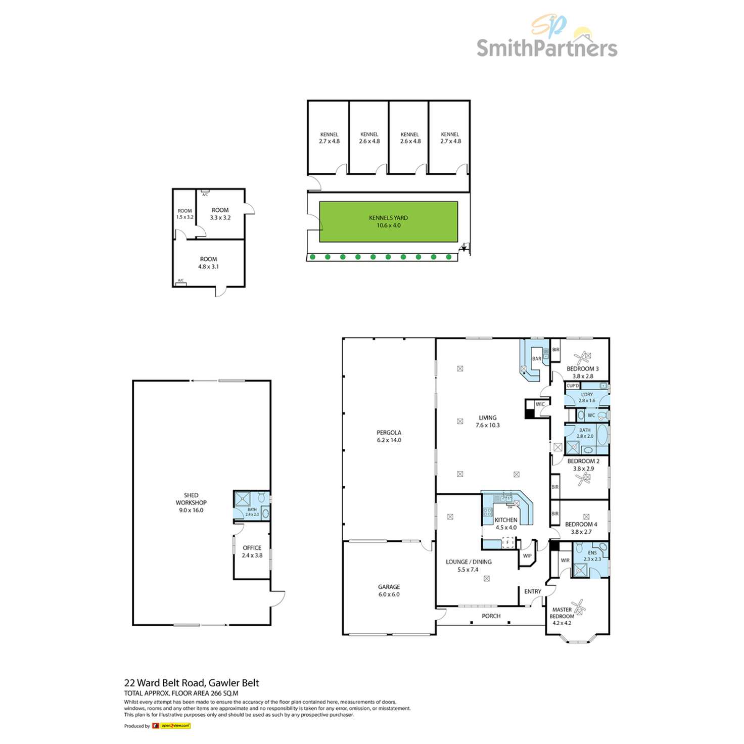 Floorplan of Homely house listing, 22 Ward Belt Road, Gawler Belt SA 5118