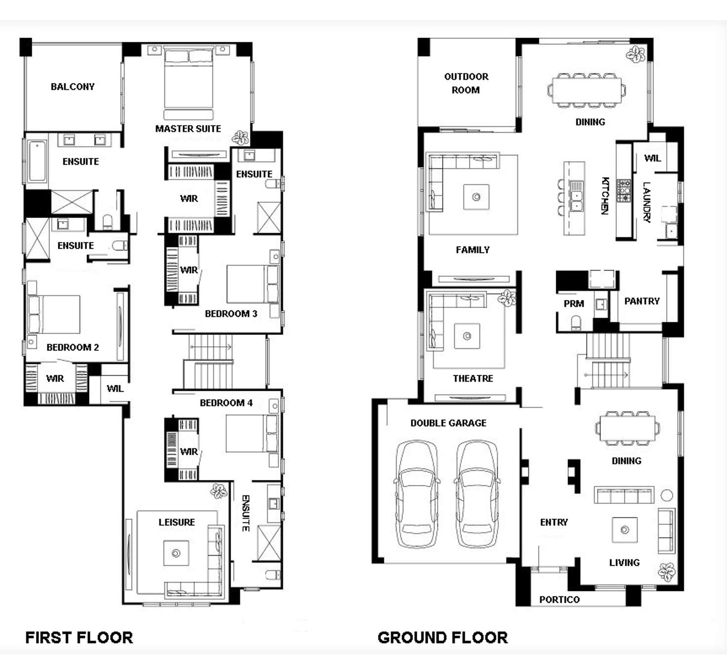 Floorplan of Homely house listing, 40 Sundown Place, Jacobs Well QLD 4208