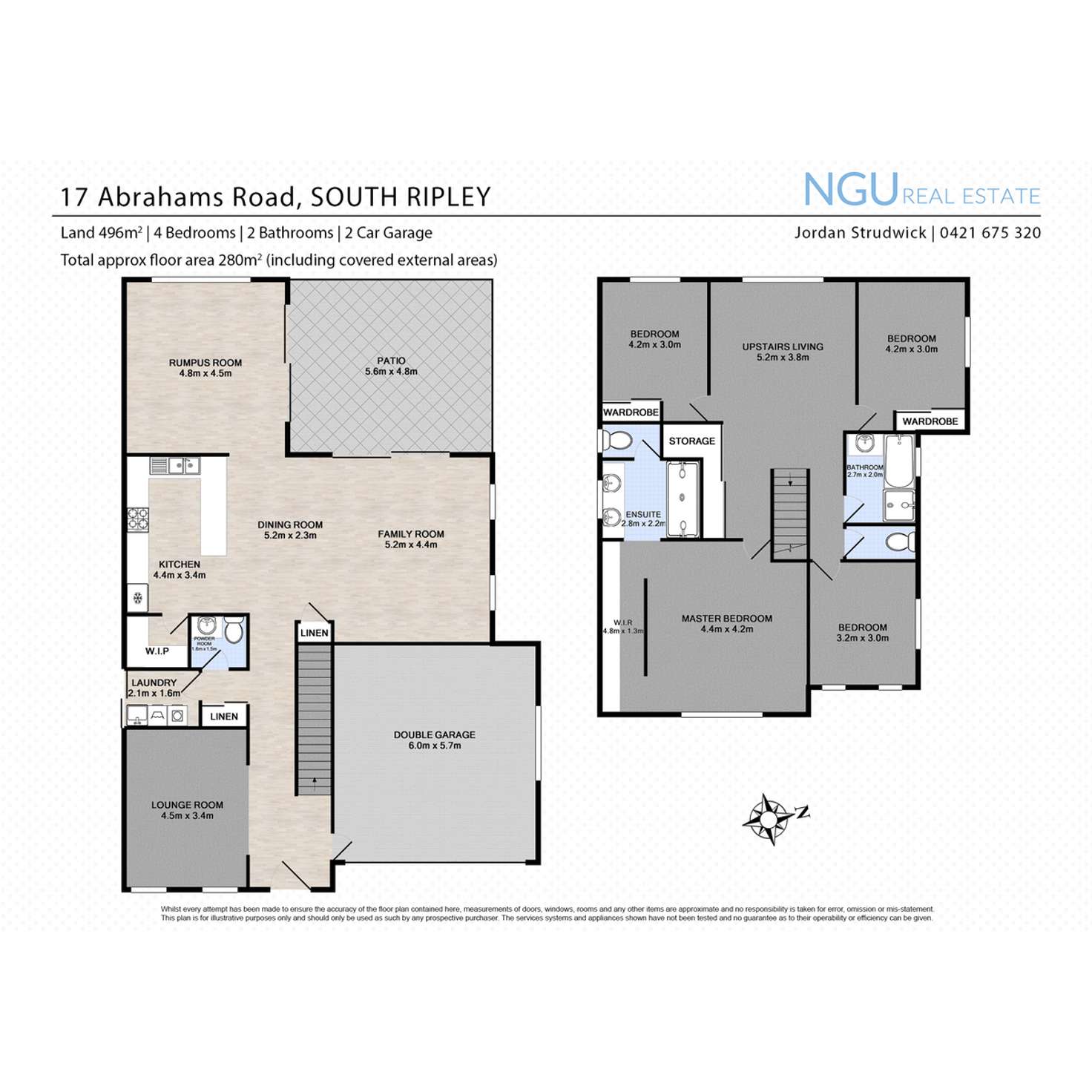 Floorplan of Homely house listing, 17 Abrahams Road, South Ripley QLD 4306