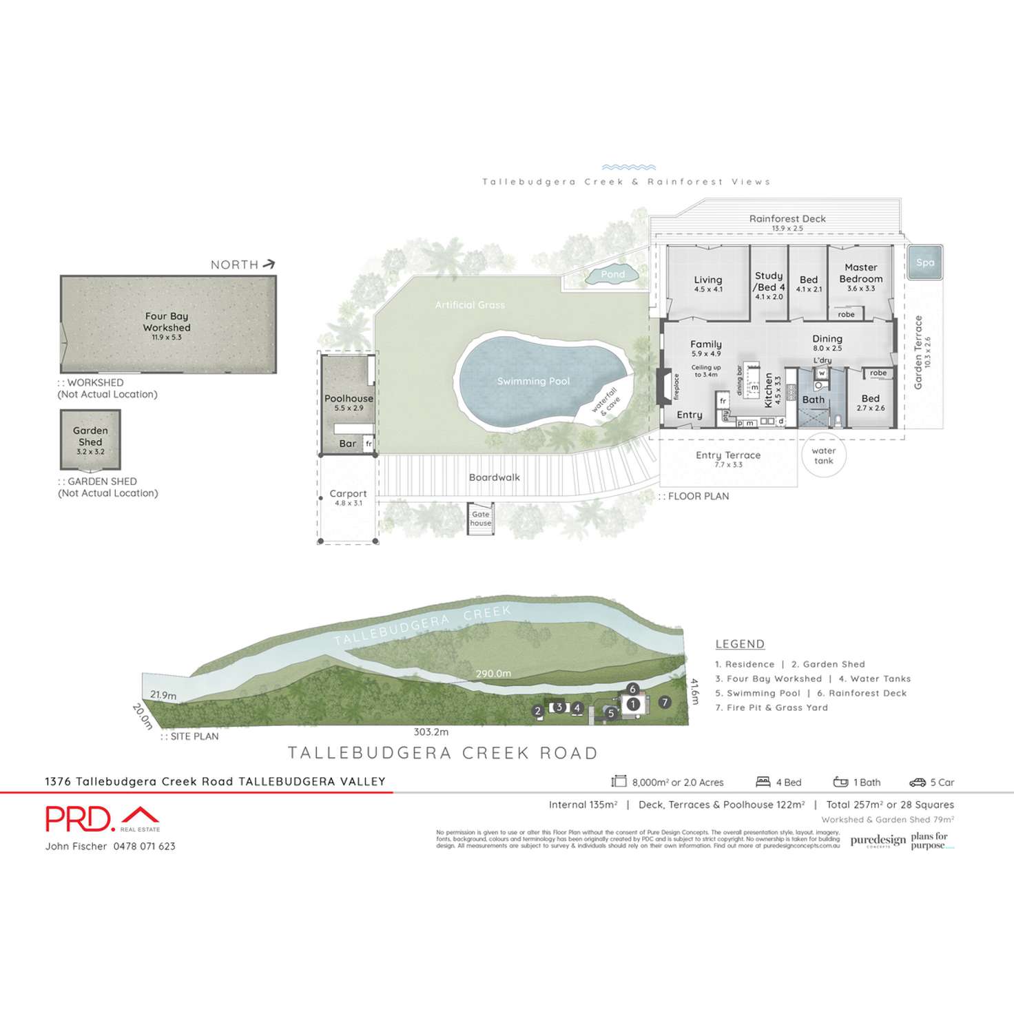 Floorplan of Homely house listing, 1376 Tallebudgera Creek Road, Tallebudgera Valley QLD 4228