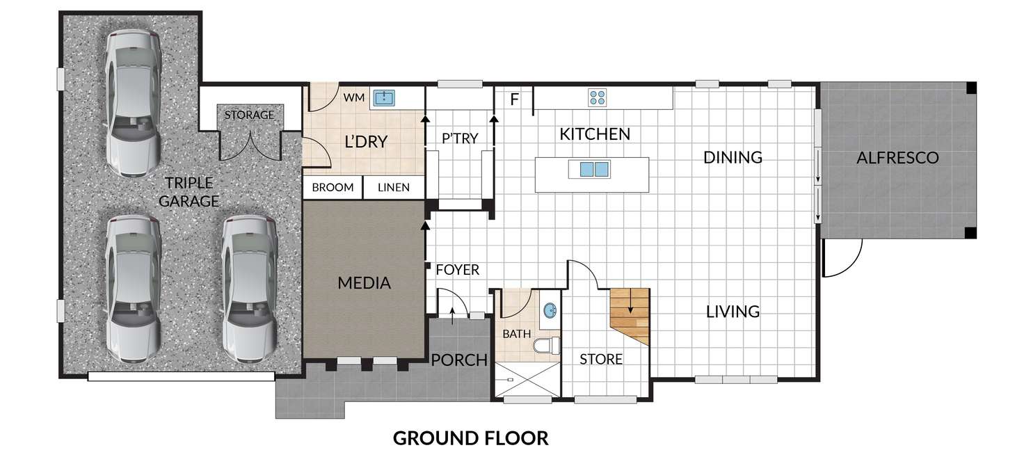Floorplan of Homely house listing, 15 Gaynor Court, Mount Warren Park QLD 4207