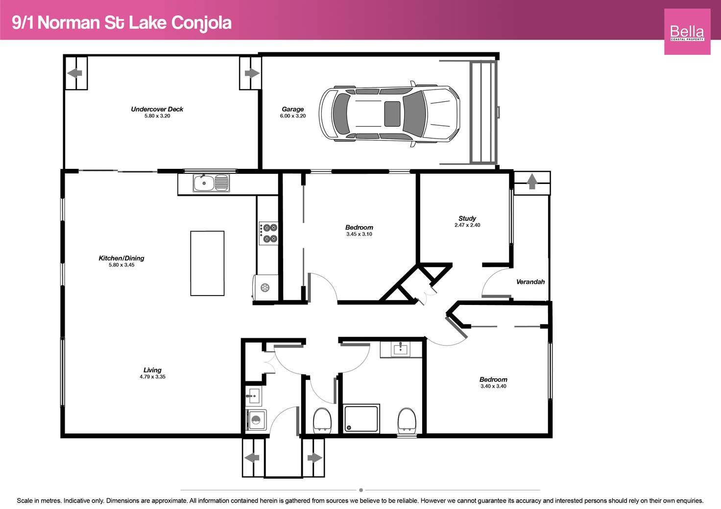 Floorplan of Homely retirement listing, 9/1 Norman Street, Lake Conjola NSW 2539