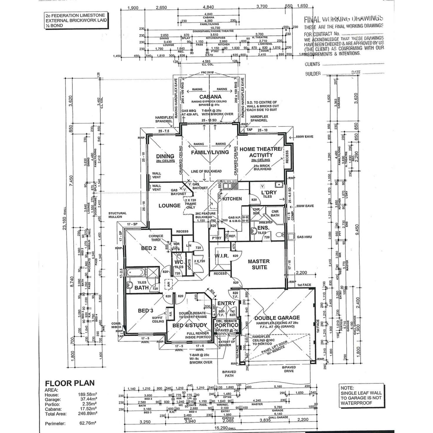 Floorplan of Homely house listing, 15 Brittain Road, Wattle Grove WA 6107