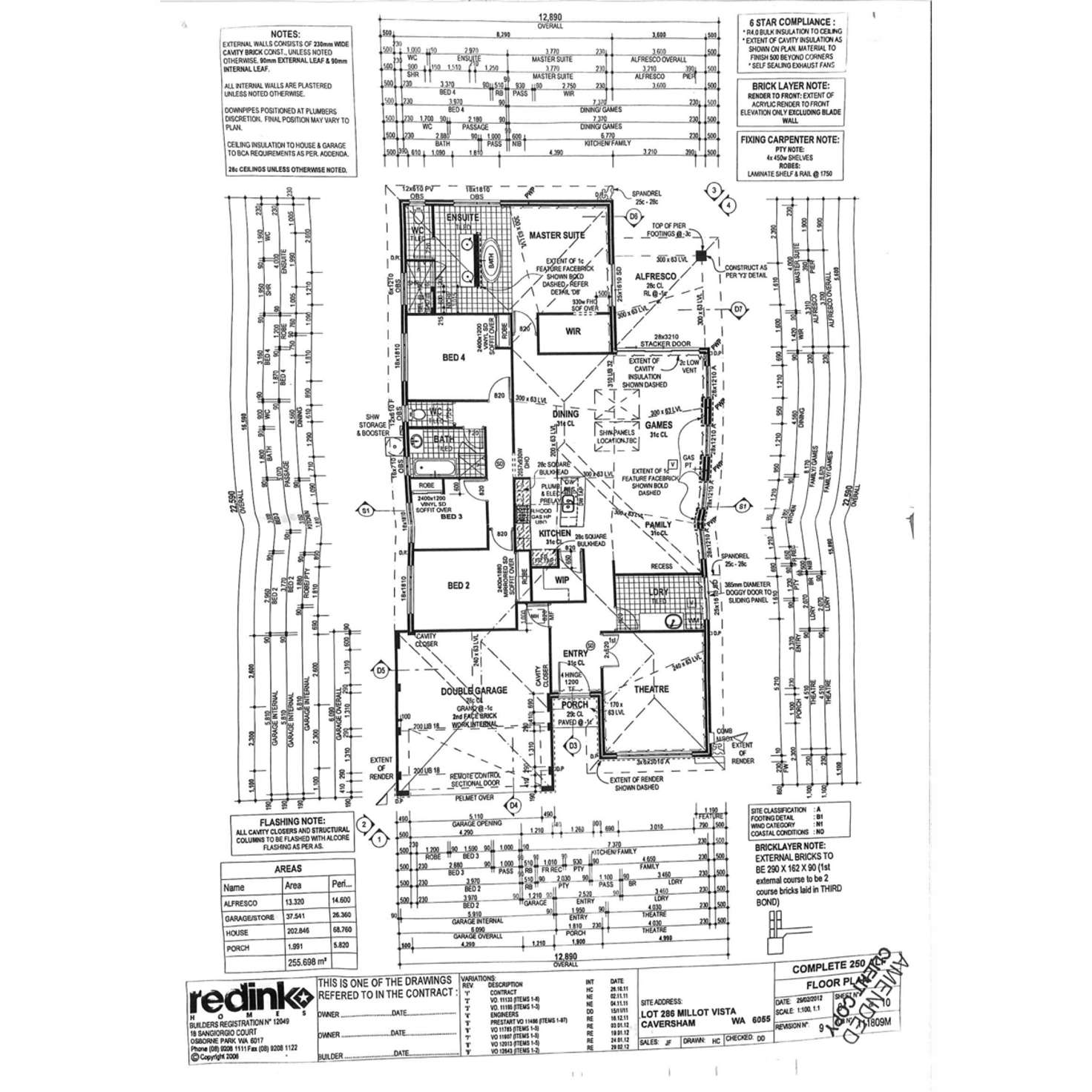 Floorplan of Homely house listing, 12 Millot Vista, Caversham WA 6055
