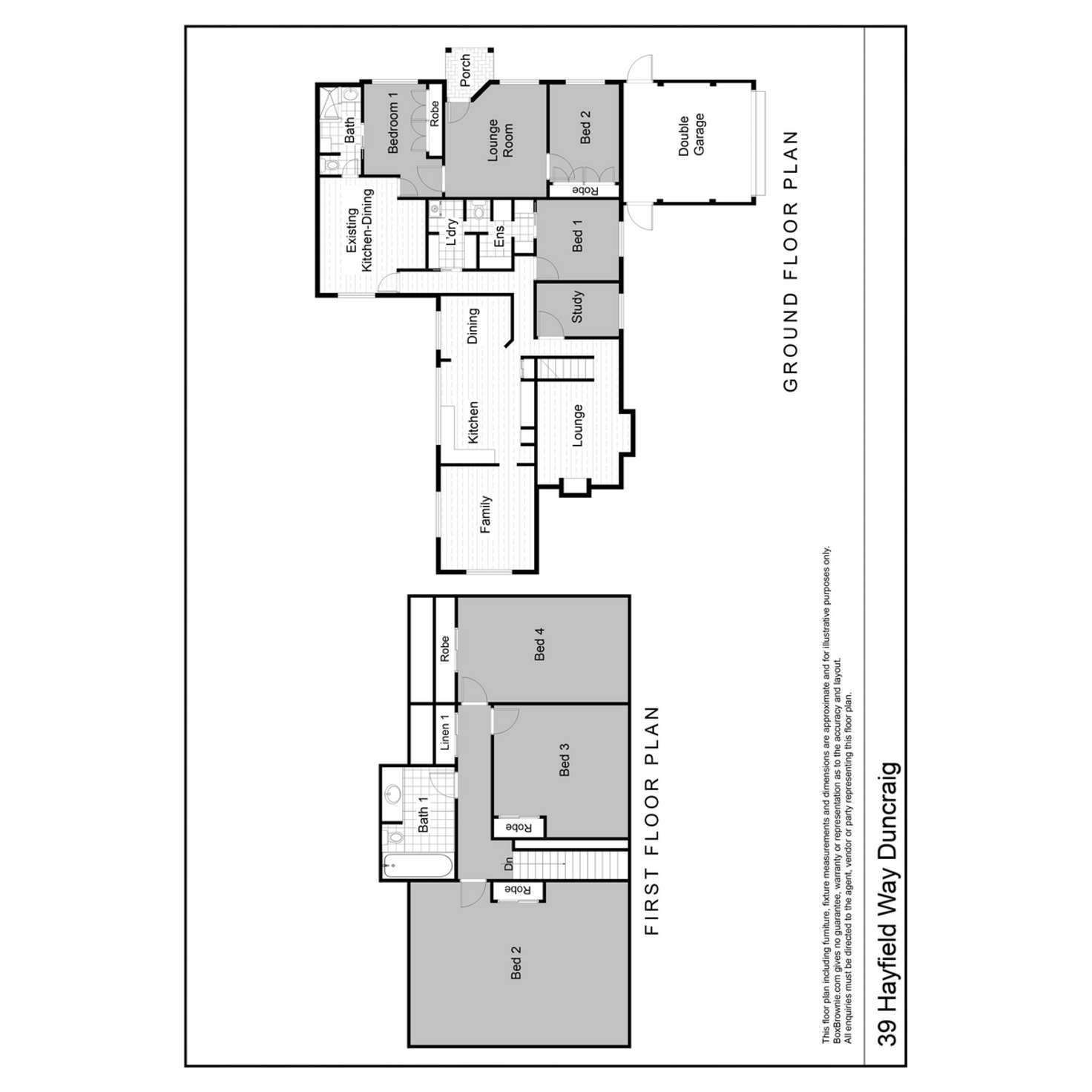 Floorplan of Homely house listing, 39 Hayfield Way, Duncraig WA 6023