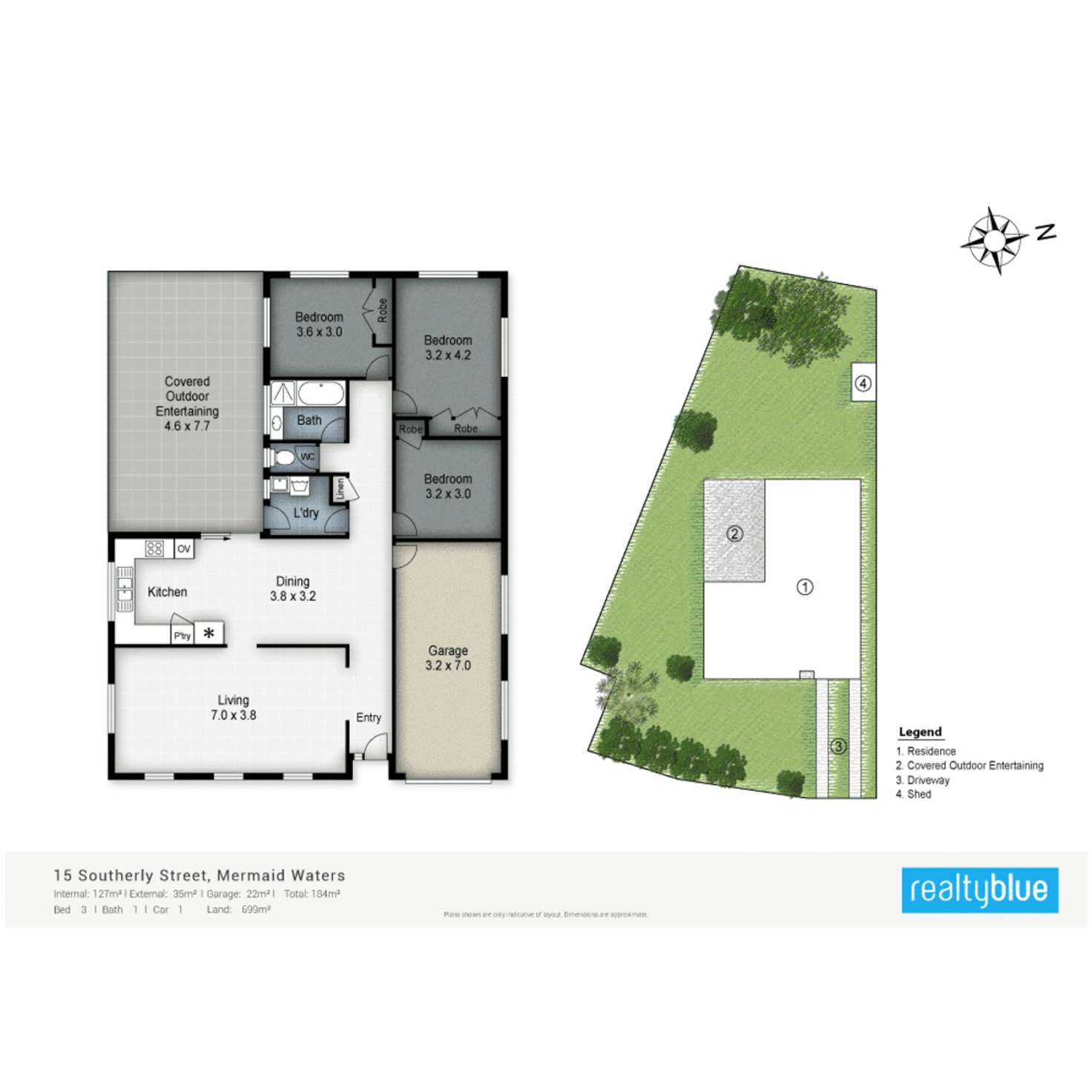 Floorplan of Homely house listing, 15 Southerly Street, Mermaid Waters QLD 4218