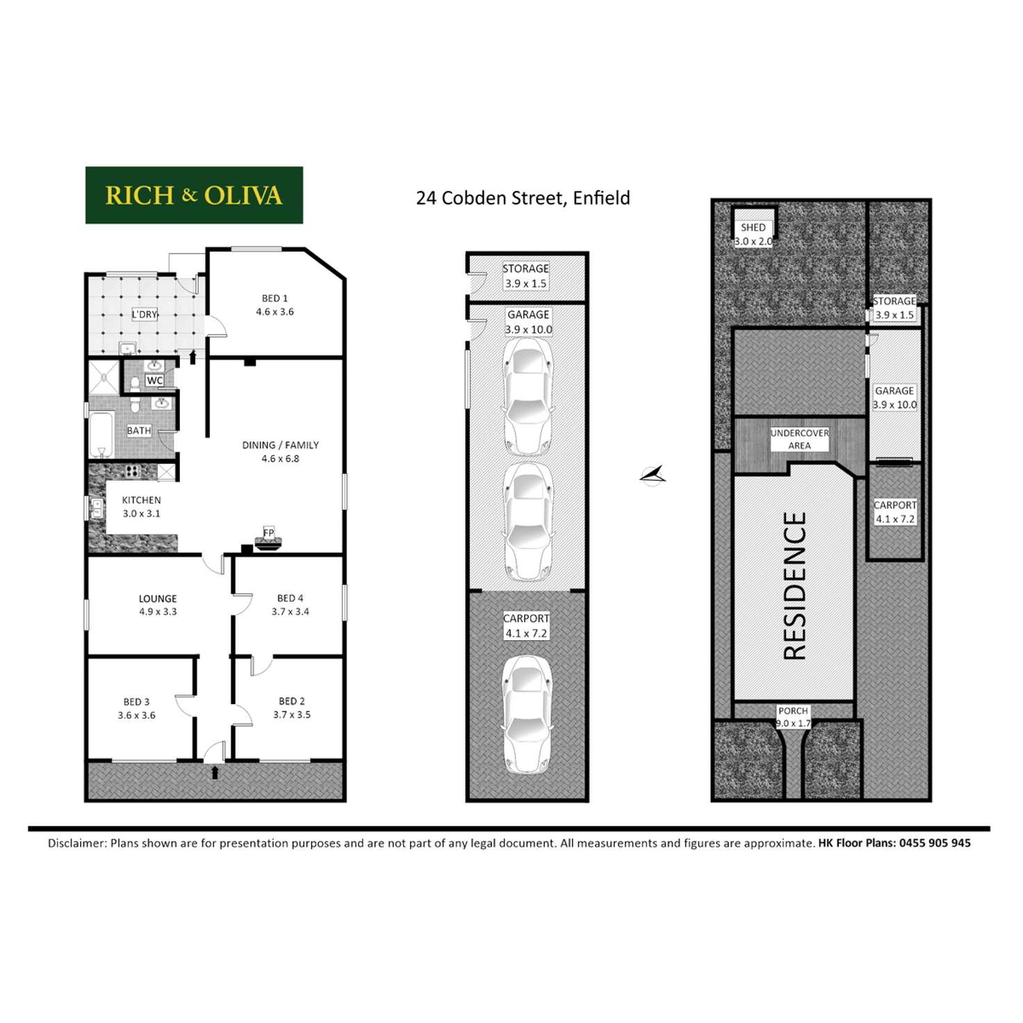 Floorplan of Homely house listing, 24 Cobden Street, Enfield NSW 2136