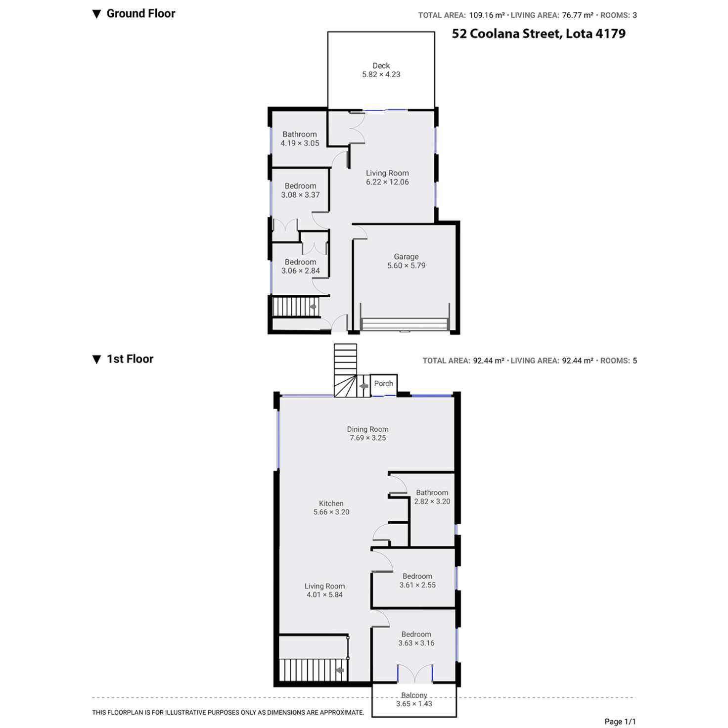 Floorplan of Homely house listing, 52 Coolana Street, Lota QLD 4179