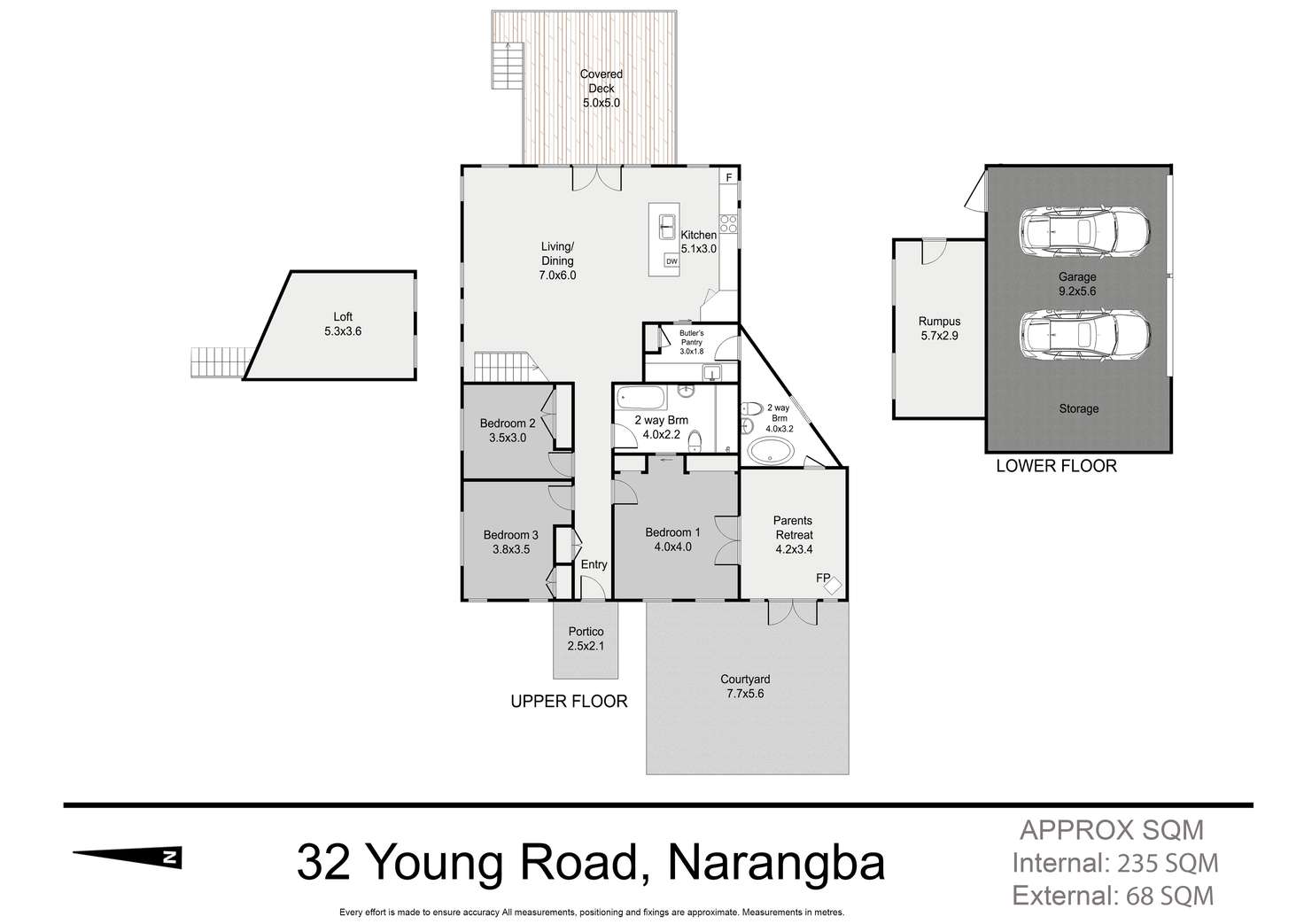 Floorplan of Homely house listing, 32 Young Road, Narangba QLD 4504