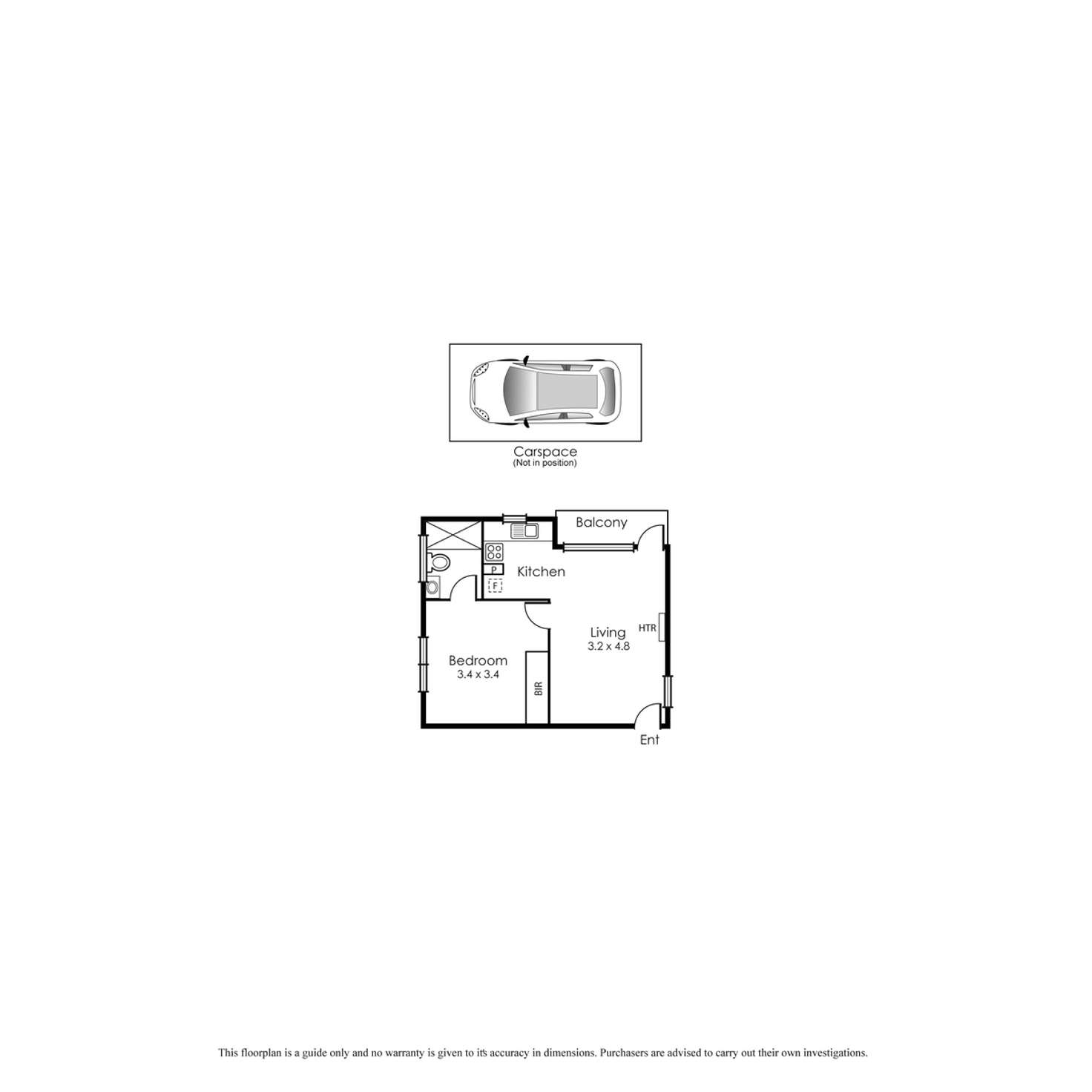 Floorplan of Homely apartment listing, 5/142 Clark Street, Port Melbourne VIC 3207