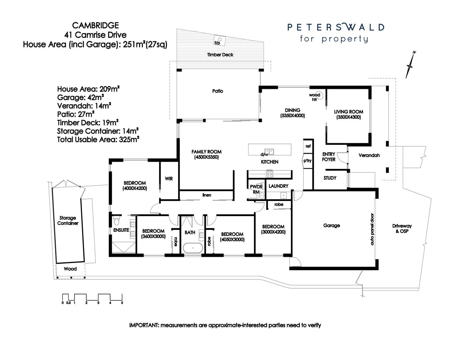 Floorplan of Homely house listing, 41 Camrise Drive, Cambridge TAS 7170