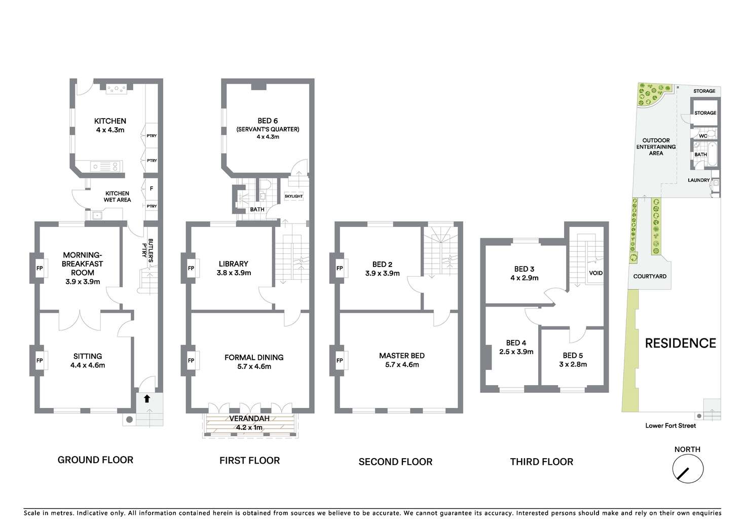 Floorplan of Homely house listing, 20 Lower Fort Street, Millers Point NSW 2000