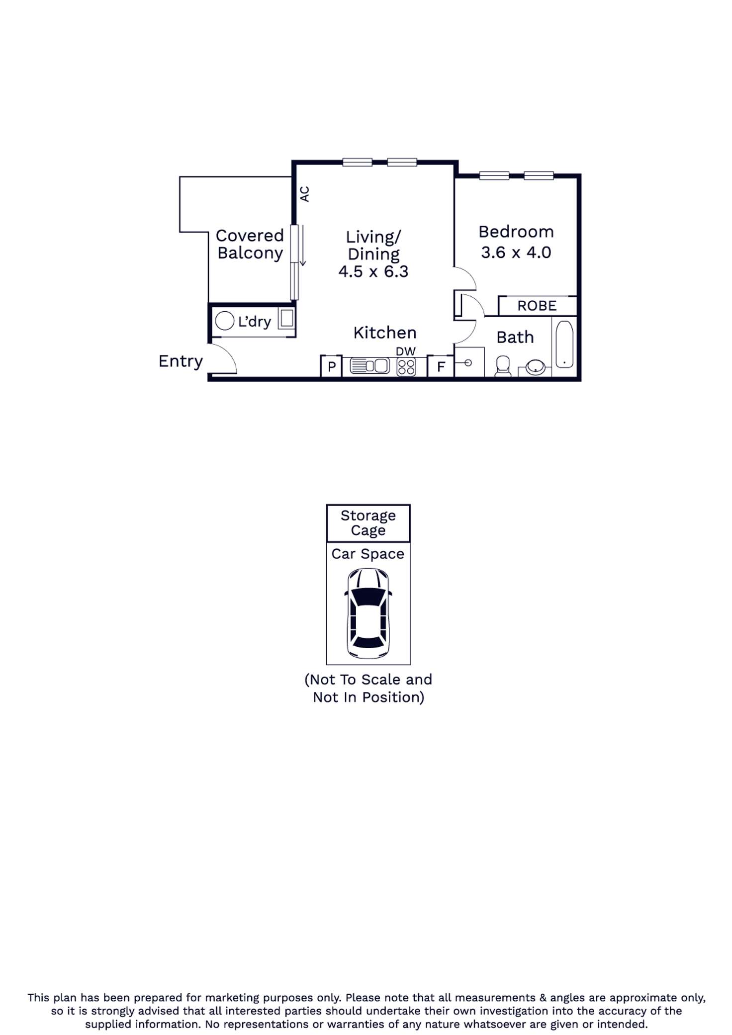 Floorplan of Homely apartment listing, 56/2 Newmarket Way, Flemington VIC 3031