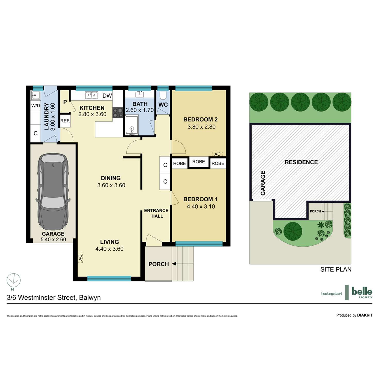 Floorplan of Homely unit listing, 3/6 Westminster Street, Balwyn VIC 3103