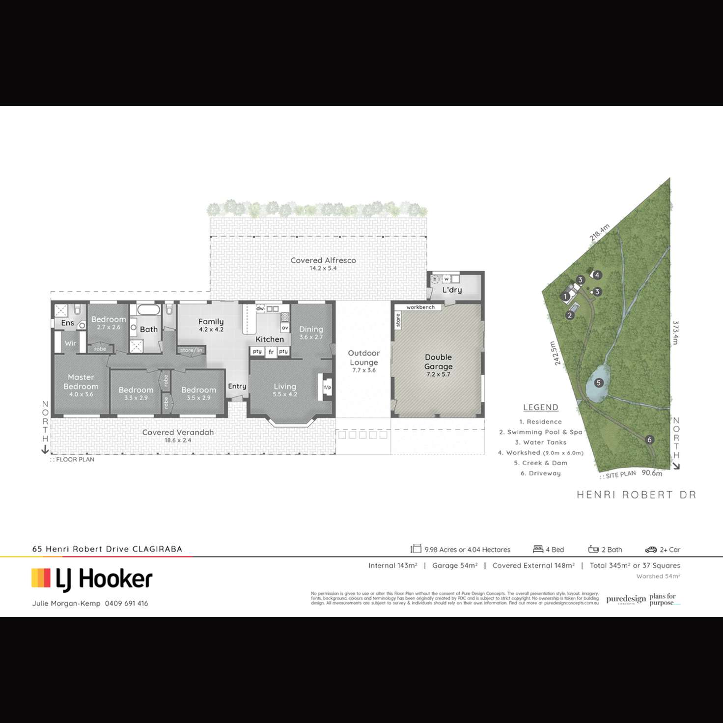 Floorplan of Homely house listing, 65 Henri Robert Drive, Clagiraba QLD 4211