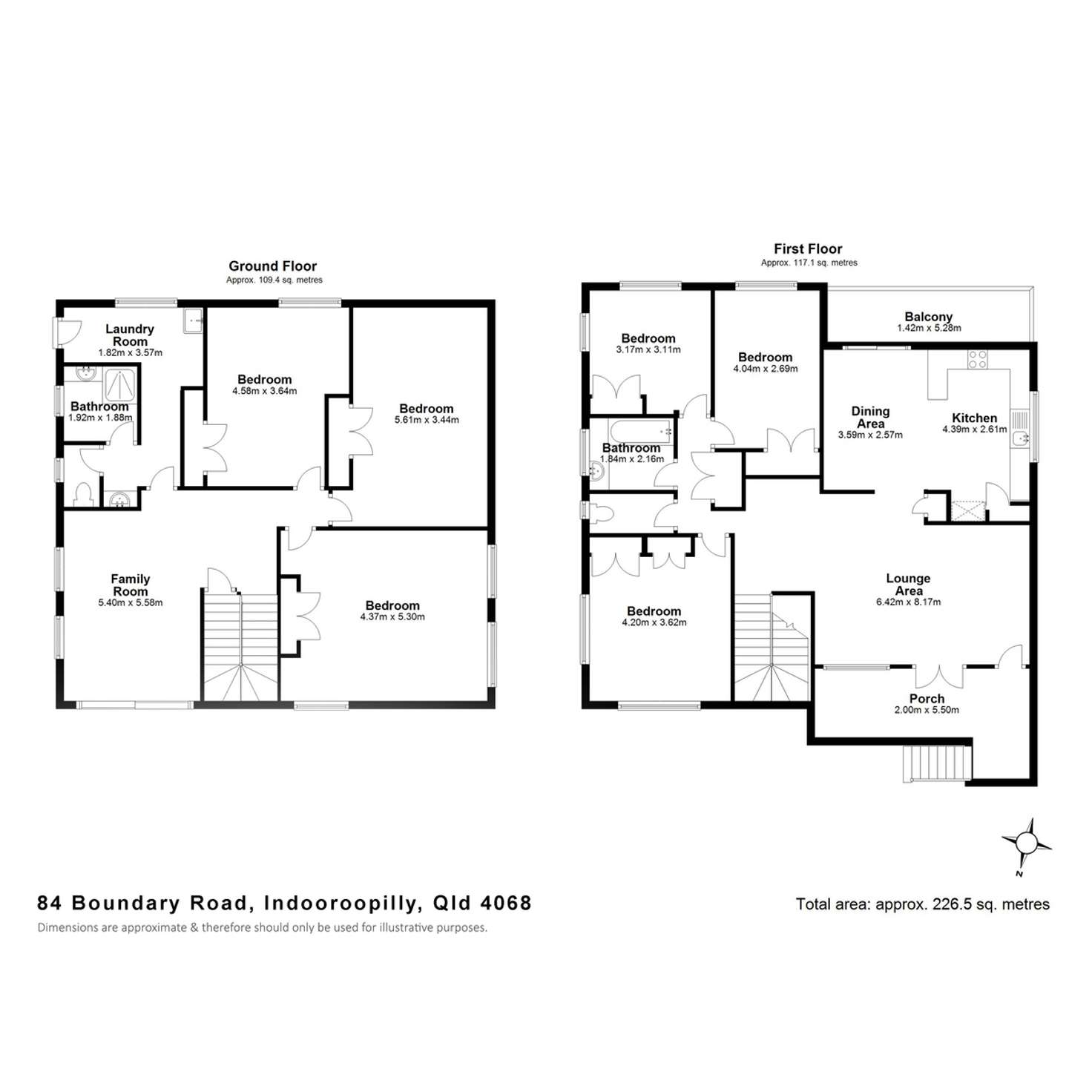 Floorplan of Homely house listing, 84 Boundary Road, Indooroopilly QLD 4068