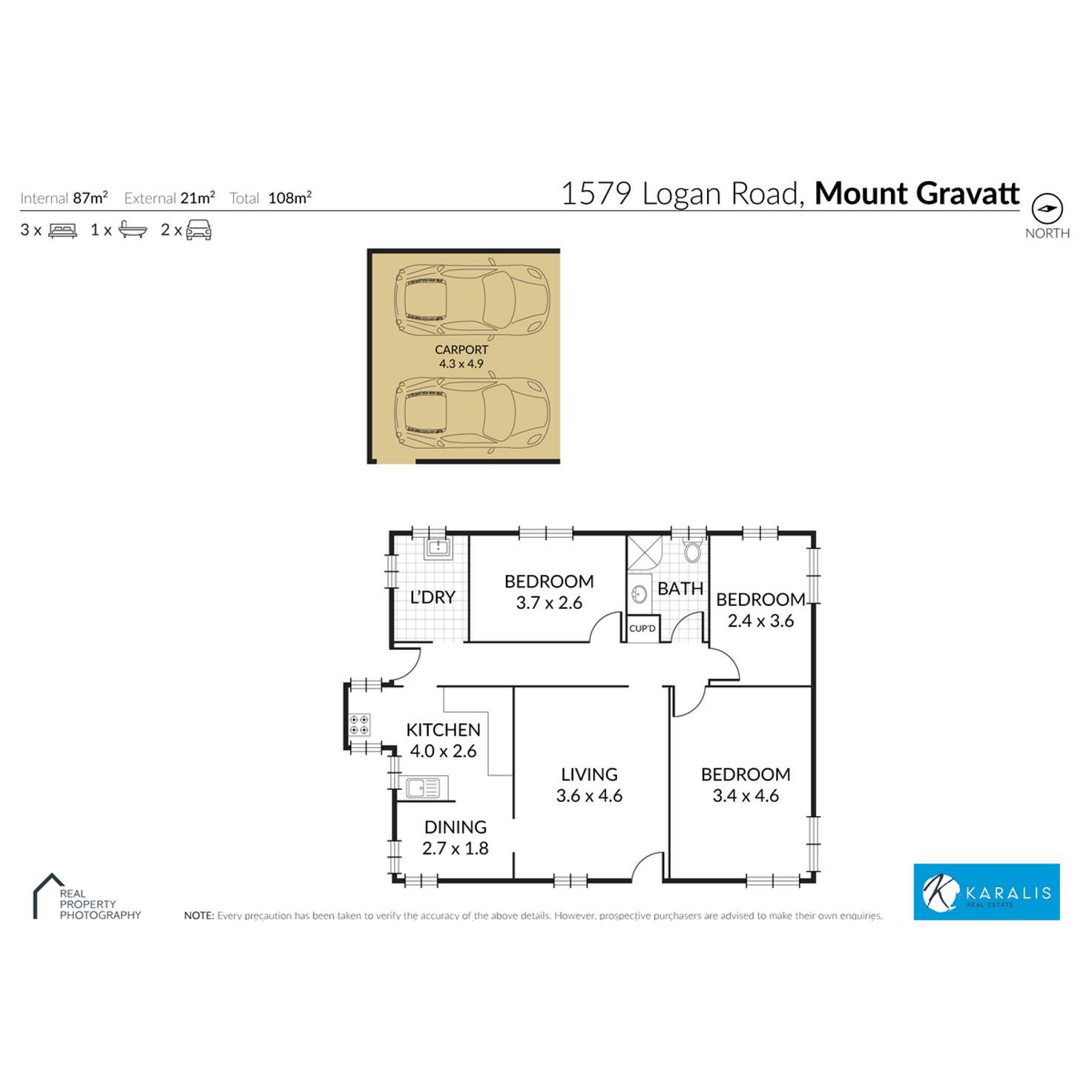 Floorplan of Homely house listing, 1579 Logan Road, Mount Gravatt QLD 4122