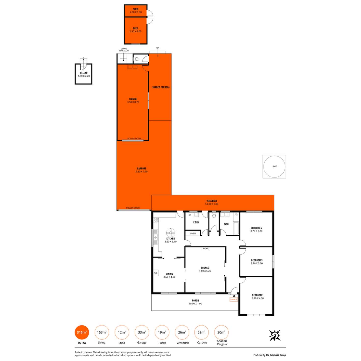 Floorplan of Homely house listing, 1 West Street, Evandale SA 5069