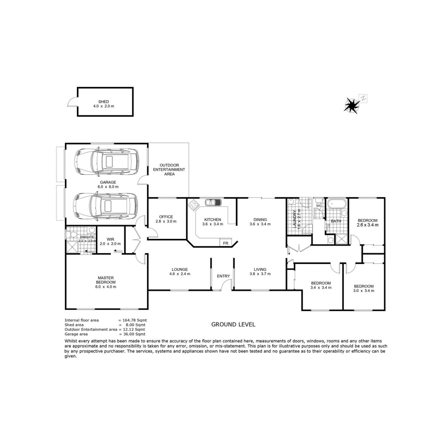 Floorplan of Homely house listing, 8 Hannah Court, Highfields QLD 4352
