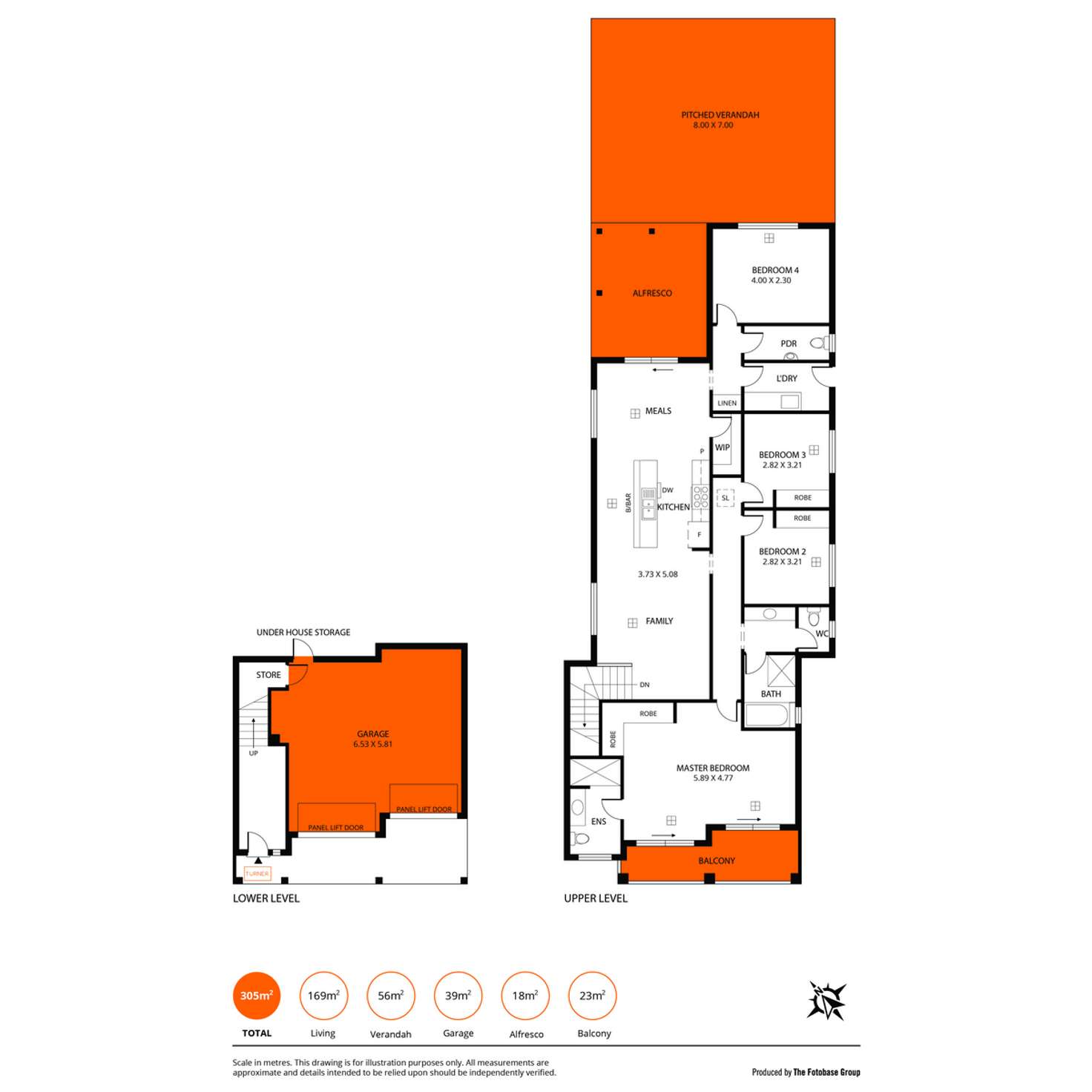 Floorplan of Homely house listing, 6A Teal Street, Highbury SA 5089