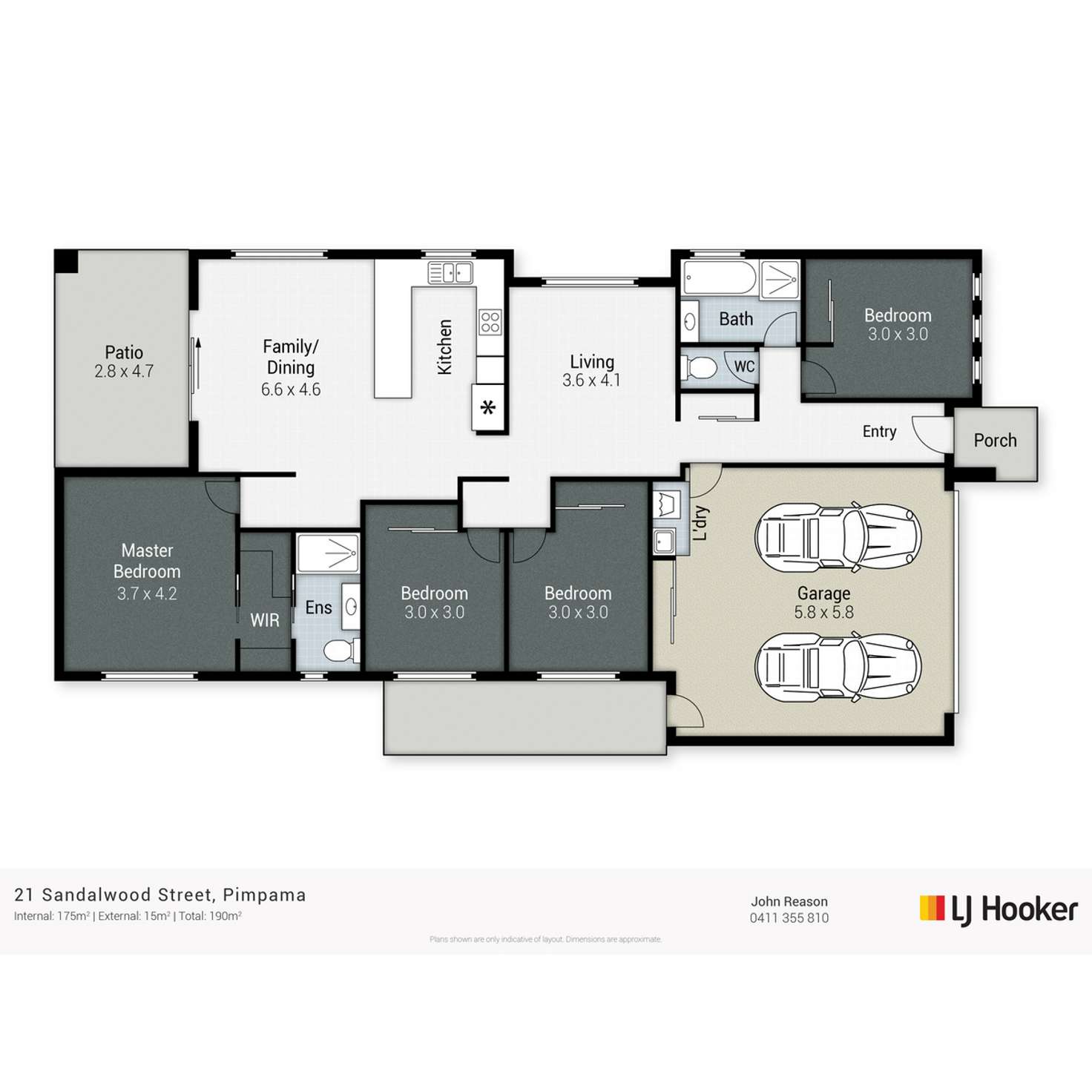 Floorplan of Homely house listing, 21 Sandalwood Street, Pimpama QLD 4209