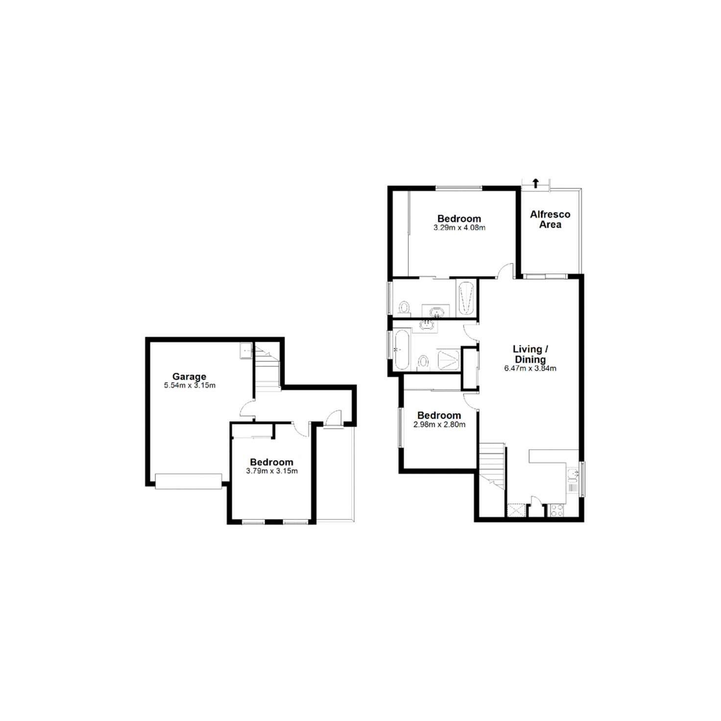 Floorplan of Homely house listing, 30 Neroli Drive, Springfield Lakes QLD 4300