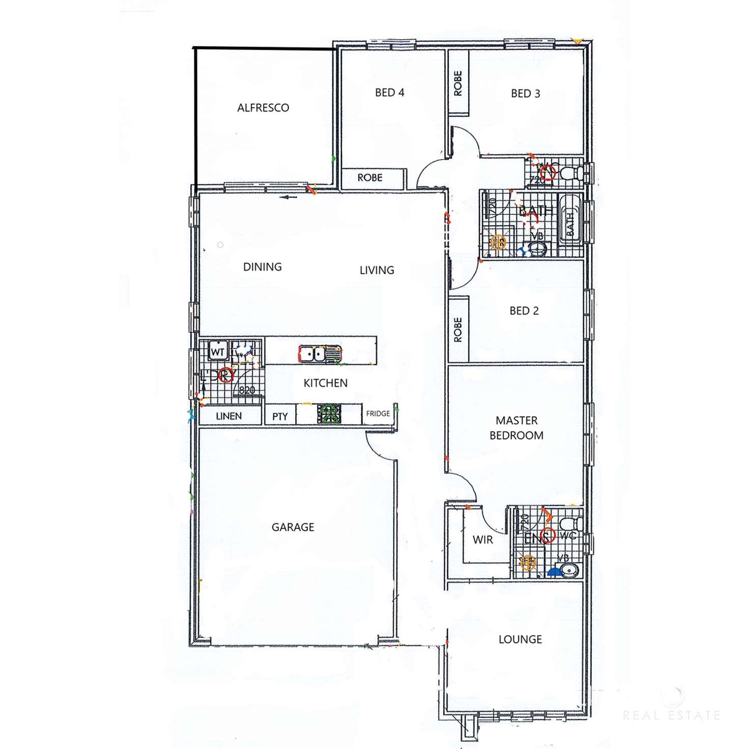 Floorplan of Homely house listing, 4 Peppercress Court, Worrolong SA 5291