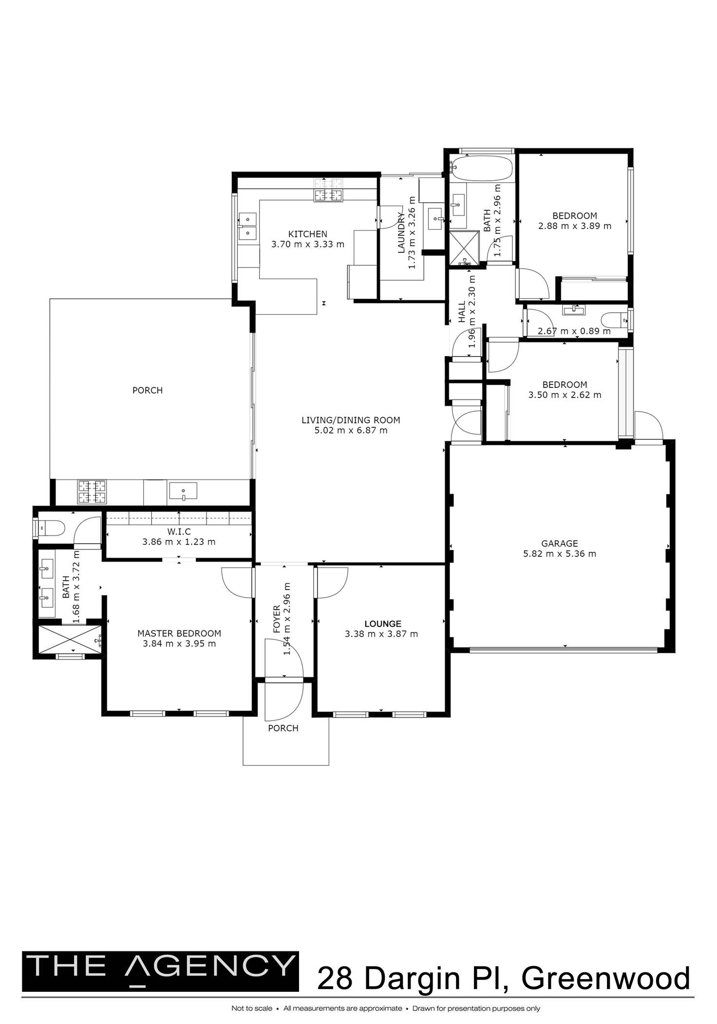 Floorplan of Homely house listing, 28 Dargin Place, Greenwood WA 6024