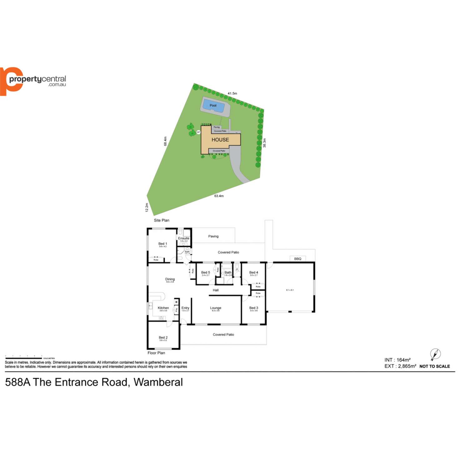 Floorplan of Homely acreageSemiRural listing, 588a The Entrance Road, Wamberal NSW 2260