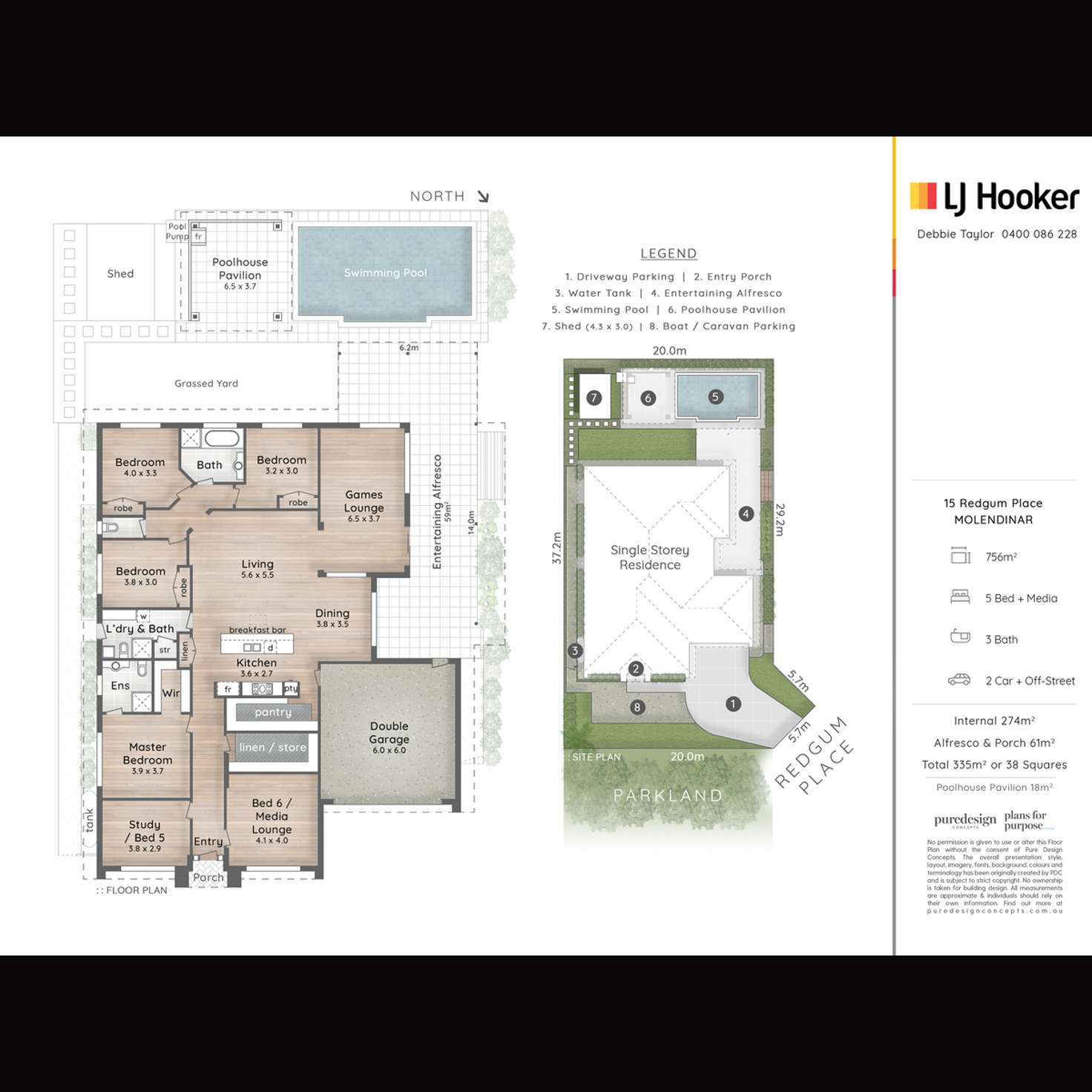 Floorplan of Homely house listing, 15 Redgum Place, Molendinar QLD 4214