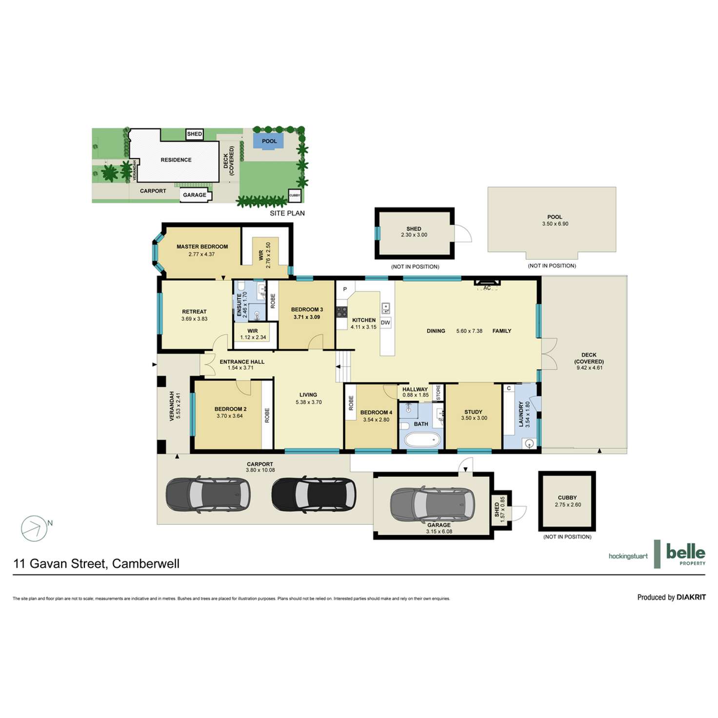 Floorplan of Homely house listing, 11 Gavan Street, Camberwell VIC 3124