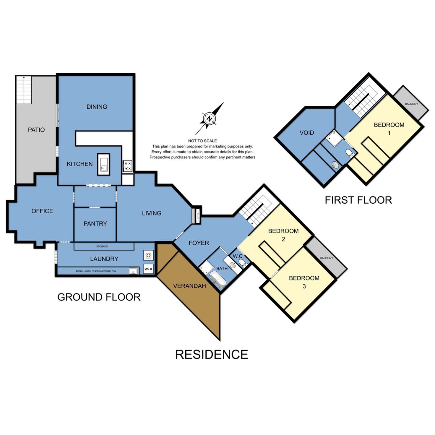 Floorplan of Homely house listing, 188-190 Falls Road, Olinda VIC 3788