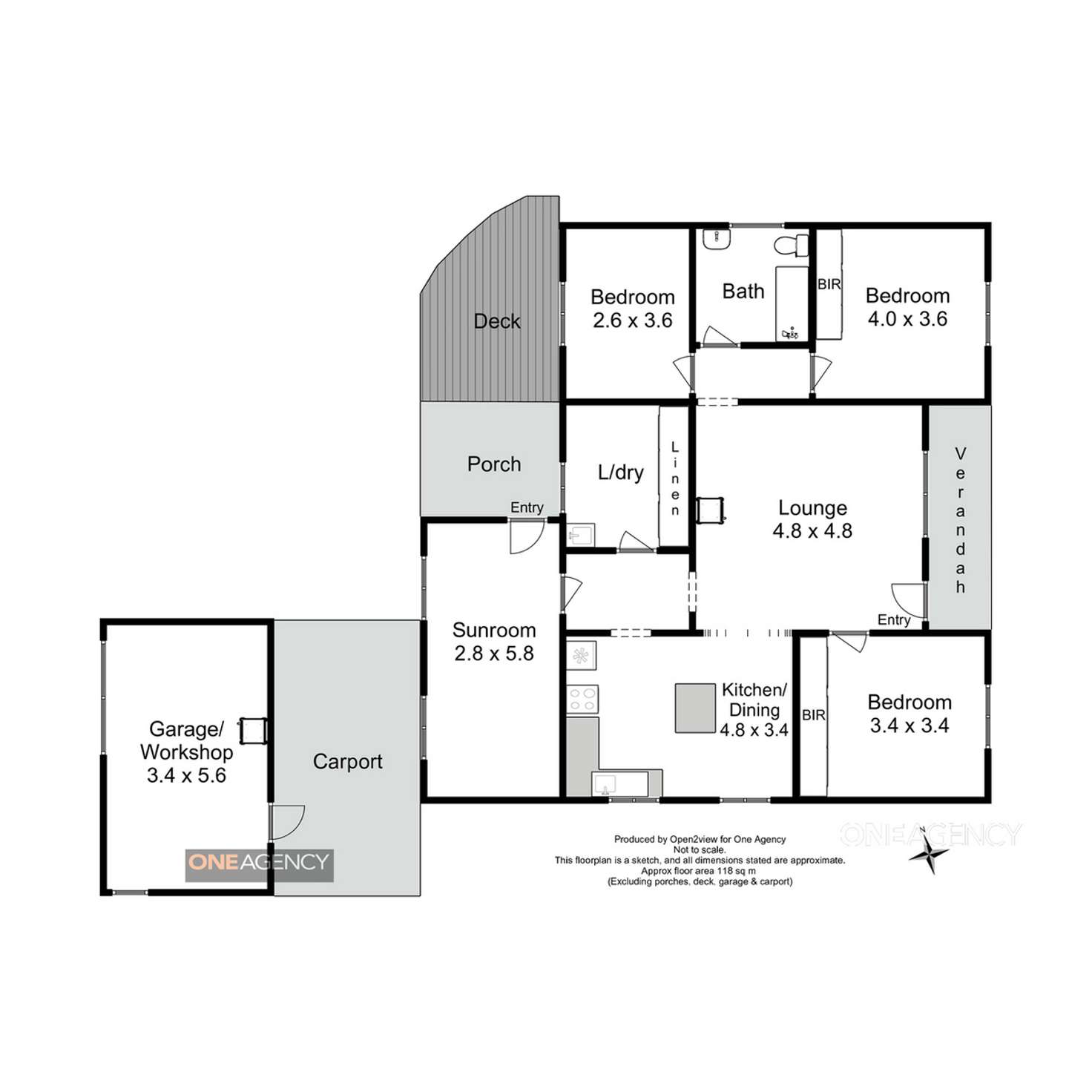 Floorplan of Homely house listing, 28 Nelson Street, Smithton TAS 7330