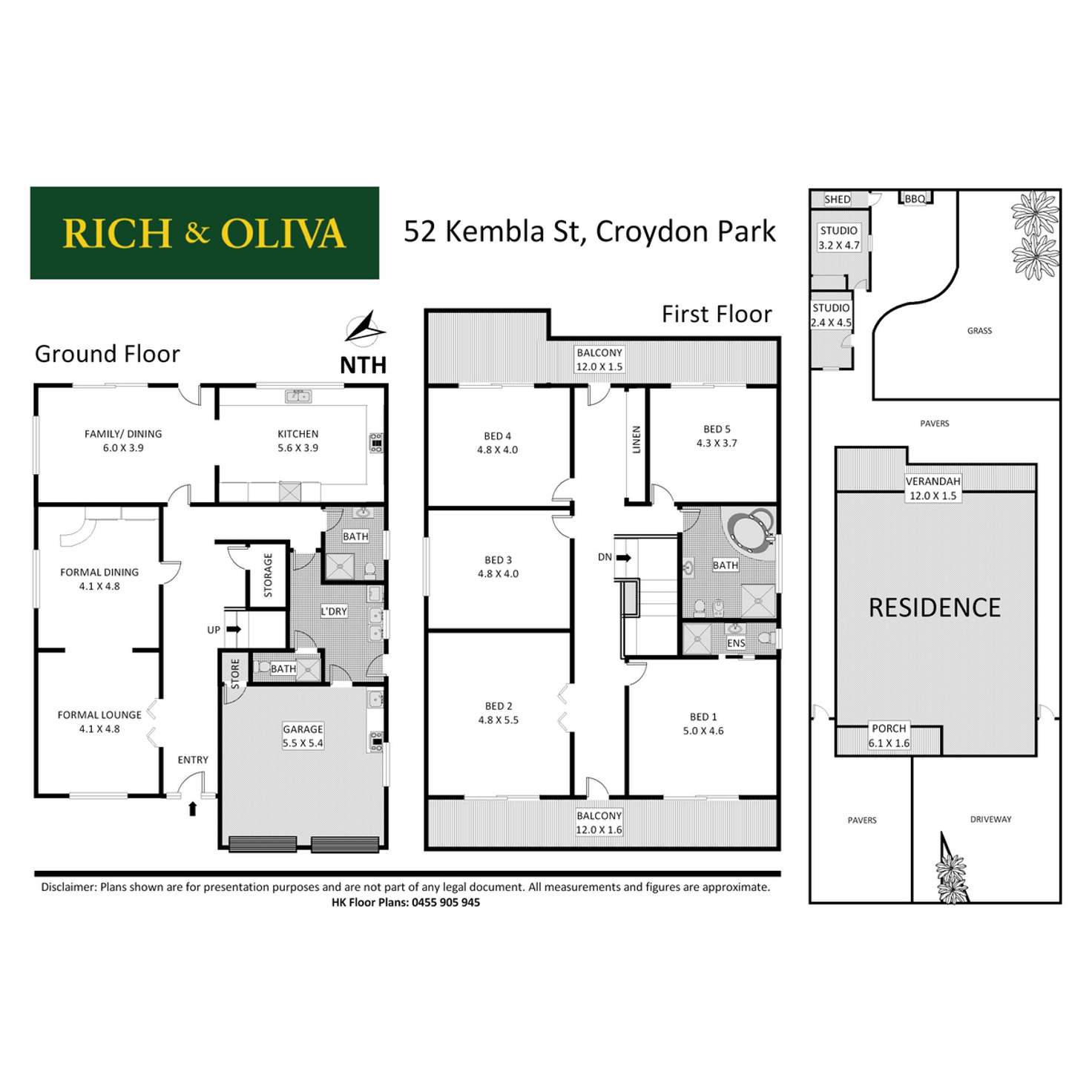 Floorplan of Homely house listing, 52 Kembla Street, Croydon Park NSW 2133