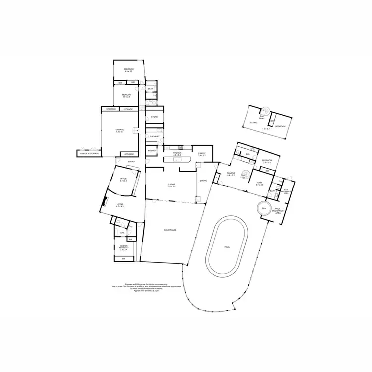 Floorplan of Homely house listing, 11-12 Olive Crt, Miandetta TAS 7310