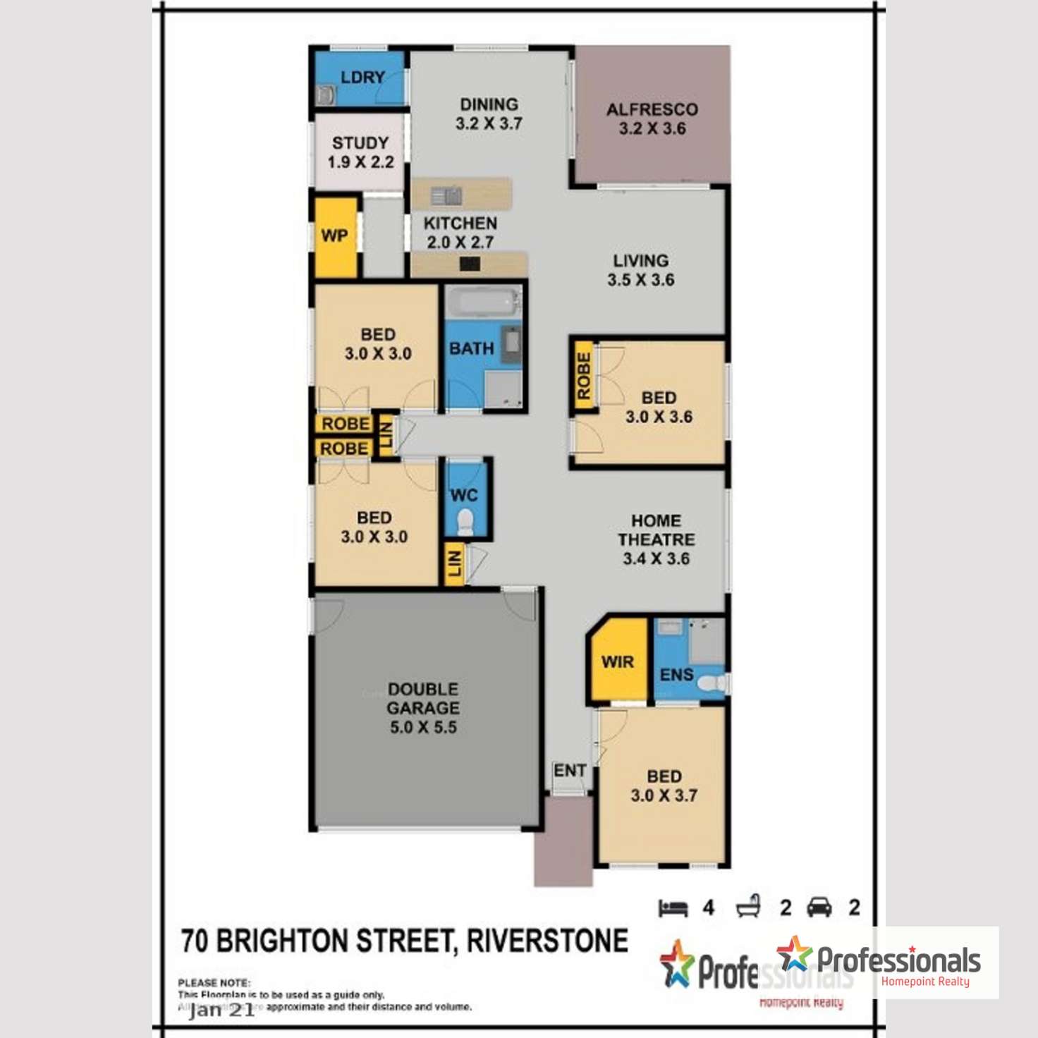 Floorplan of Homely house listing, 70 Brighton Street, Riverstone NSW 2765