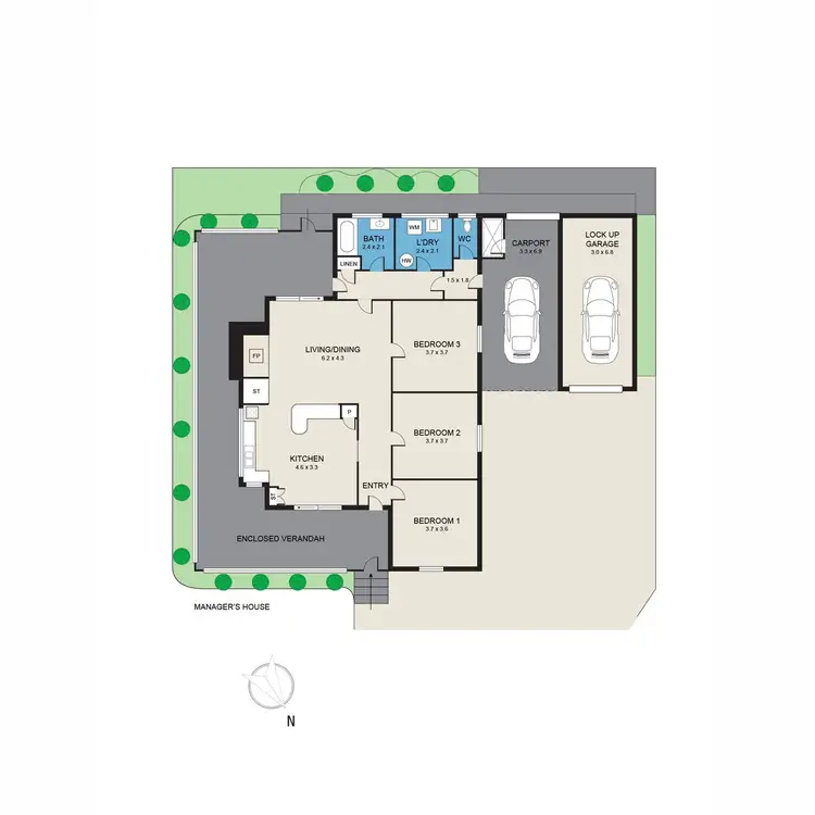 Floorplan of Homely rural property listing, Address available on request