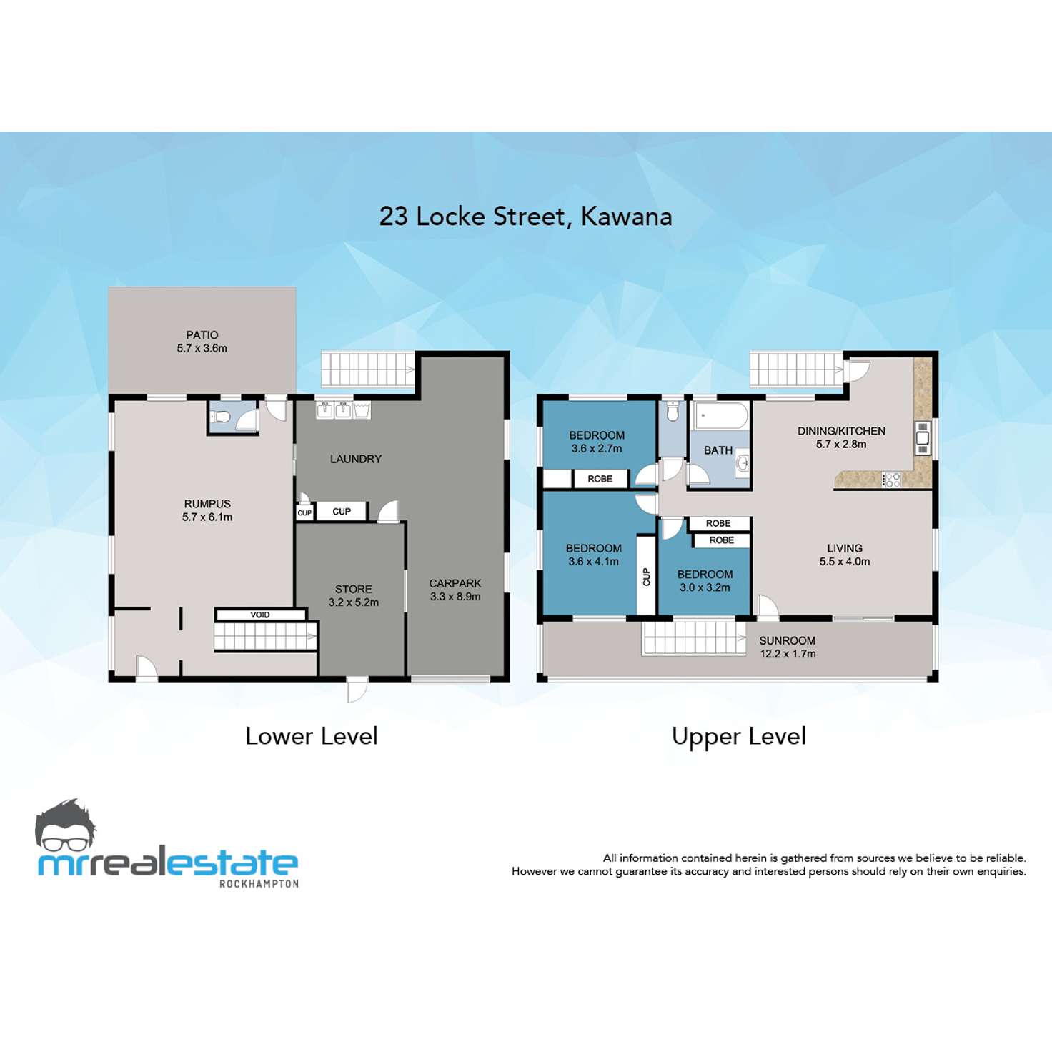 Floorplan of Homely house listing, 23 Locke Street, Kawana QLD 4701