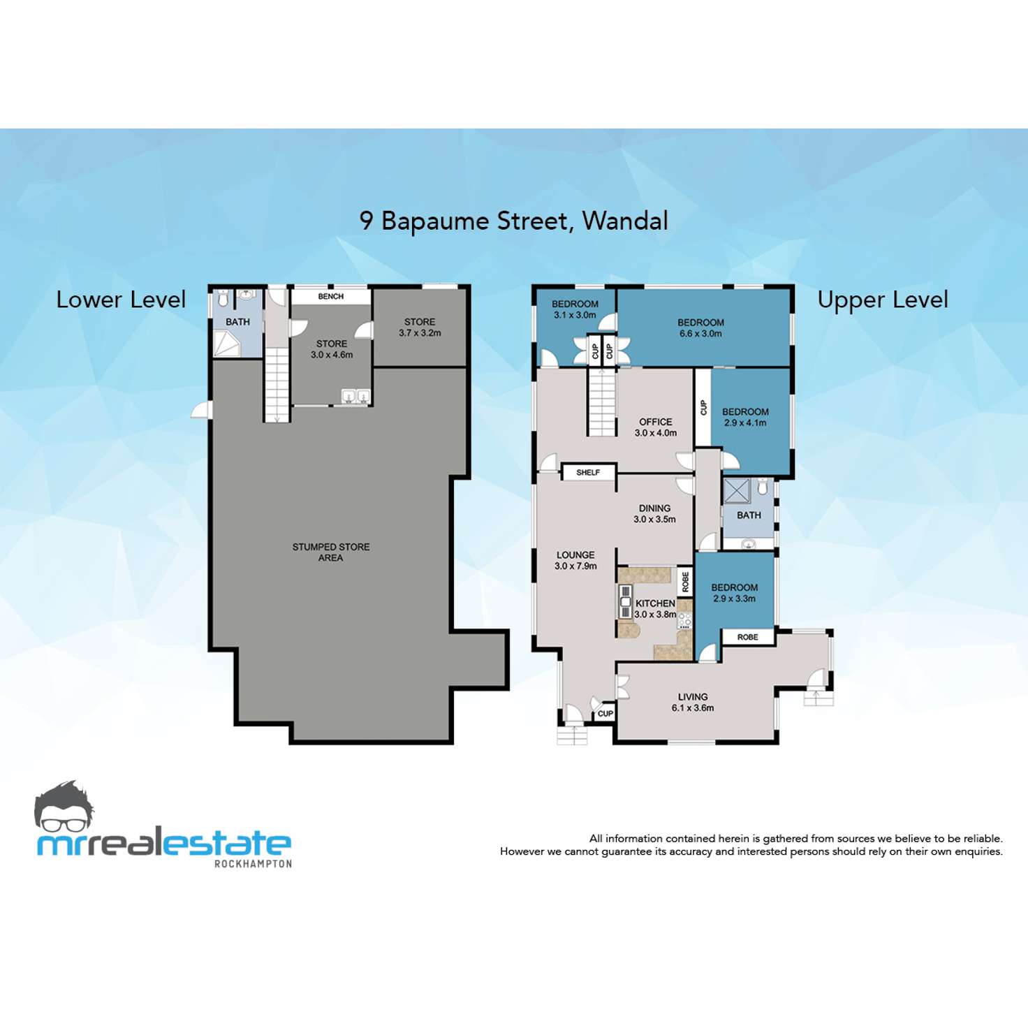 Floorplan of Homely house listing, 9 Bapaume Street, Wandal QLD 4700