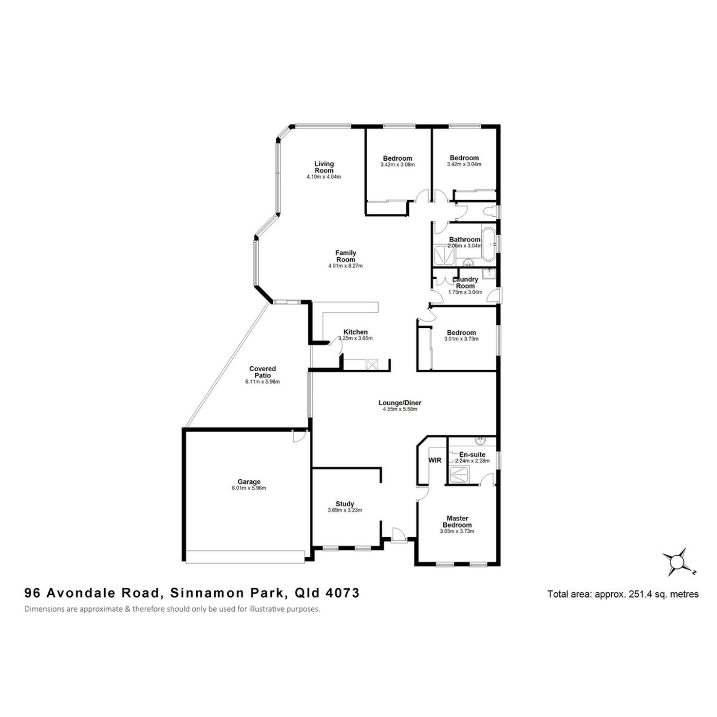 Floorplan of Homely house listing, 98 Avondale Road, Sinnamon Park QLD 4073