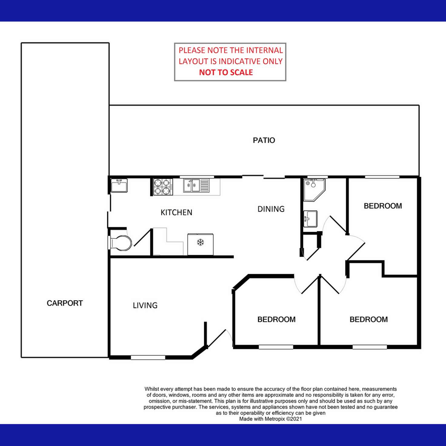 Floorplan of Homely house listing, 11 Finch Close, Langford WA 6147