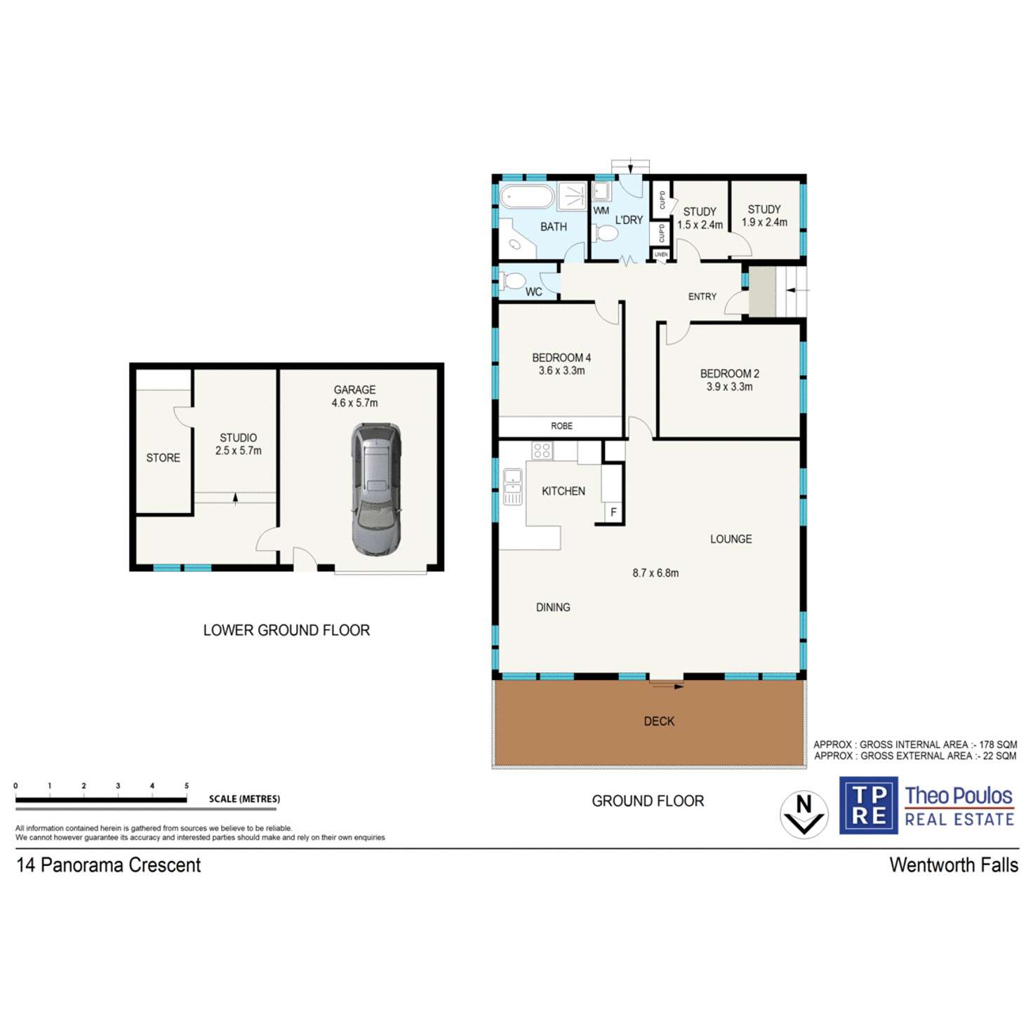 Floorplan of Homely house listing, 14 Panorama Crescent, Wentworth Falls NSW 2782